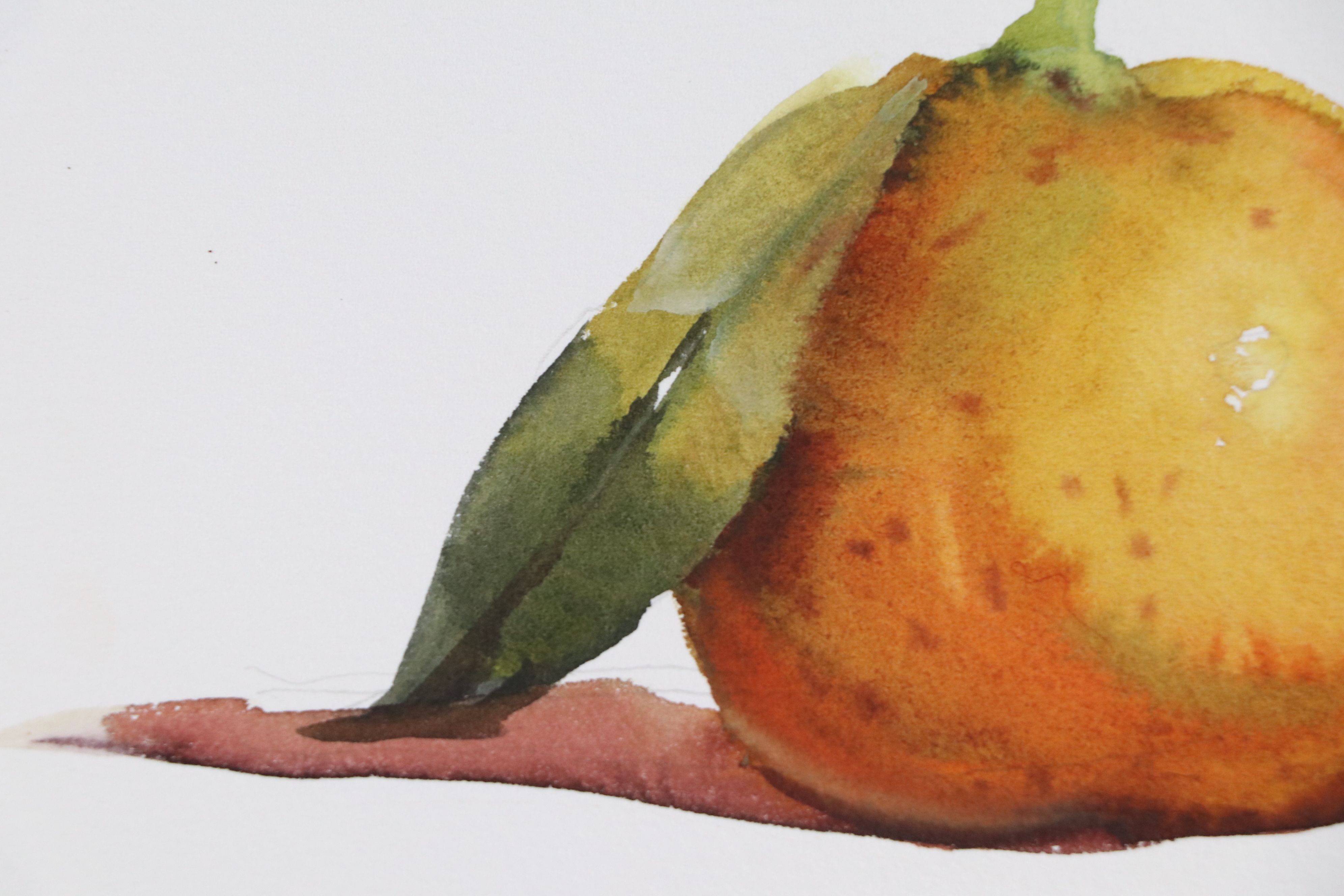 Inga Kovalenko Watercolor Painting of Fruit, 2026