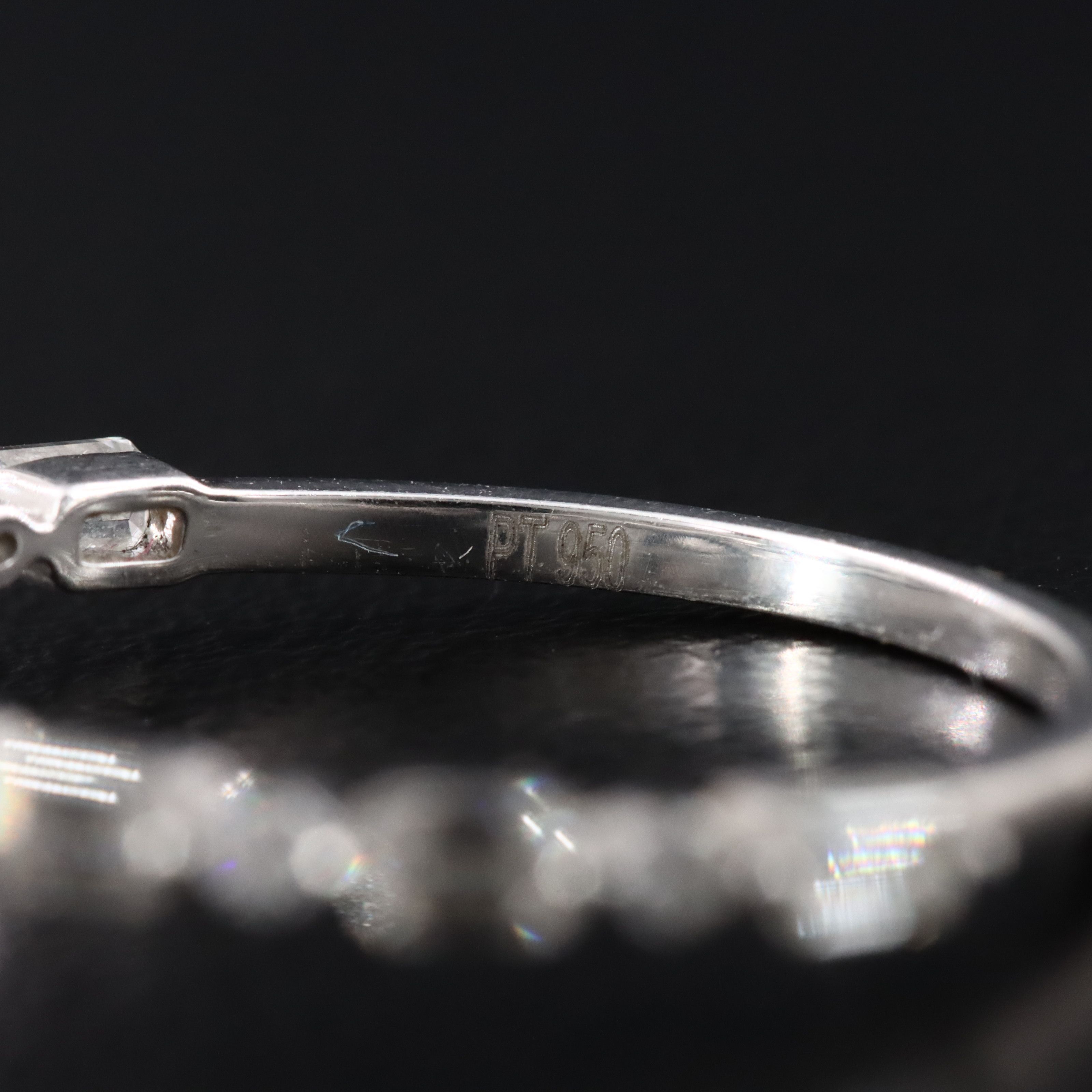 Platinum 2.87 CTW Lab Grown Diamond Ring with IGI Online Report