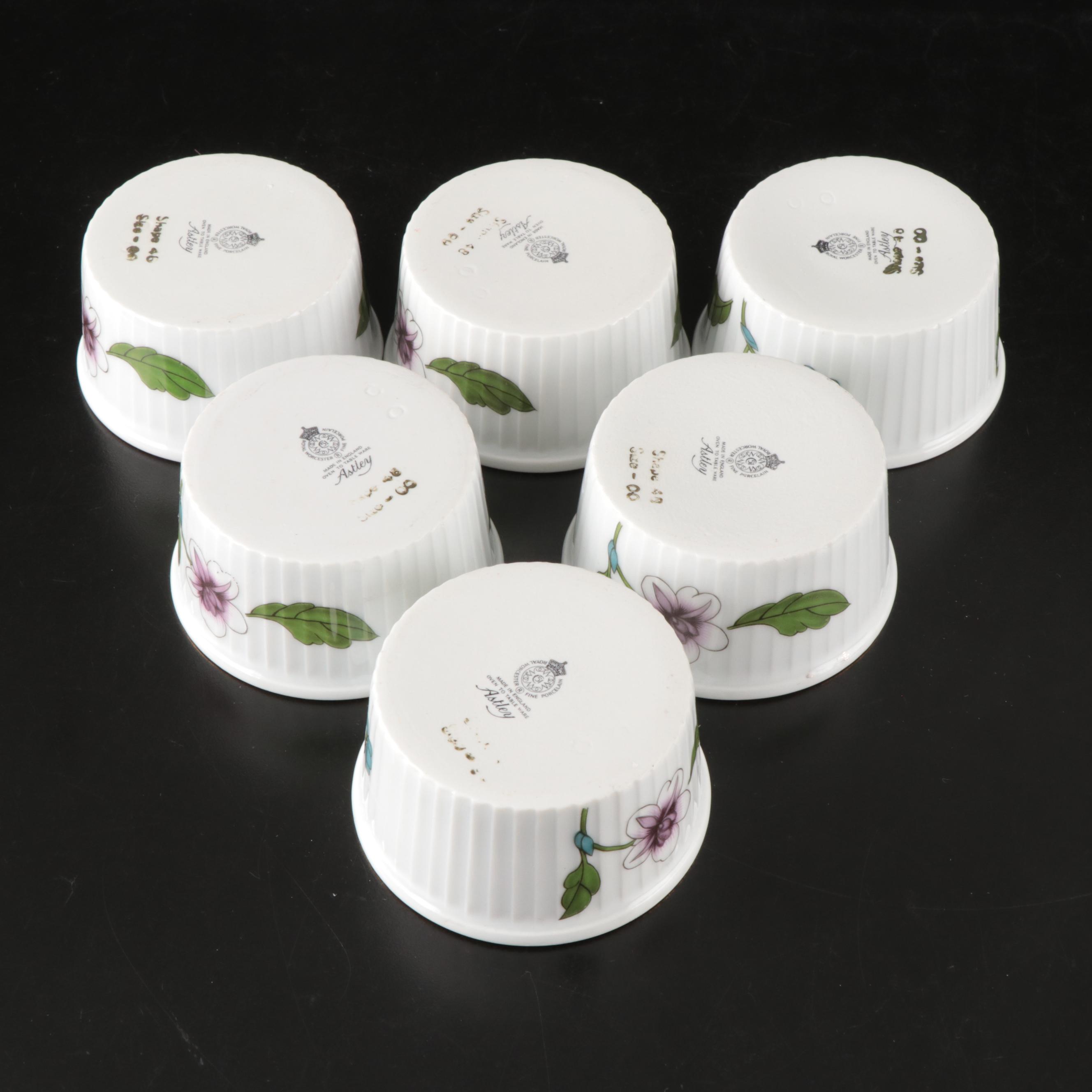 Royal Worcester England "Astley" Porcelain Dinnerware, 1967-1986