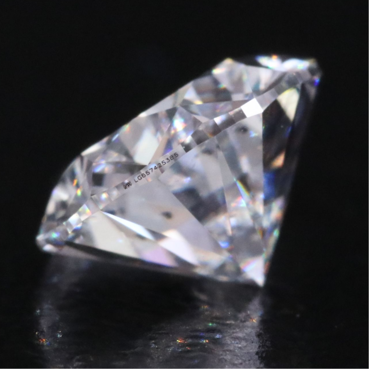 Loose 1.37 CT Lab Grown Diamond with IGI Report