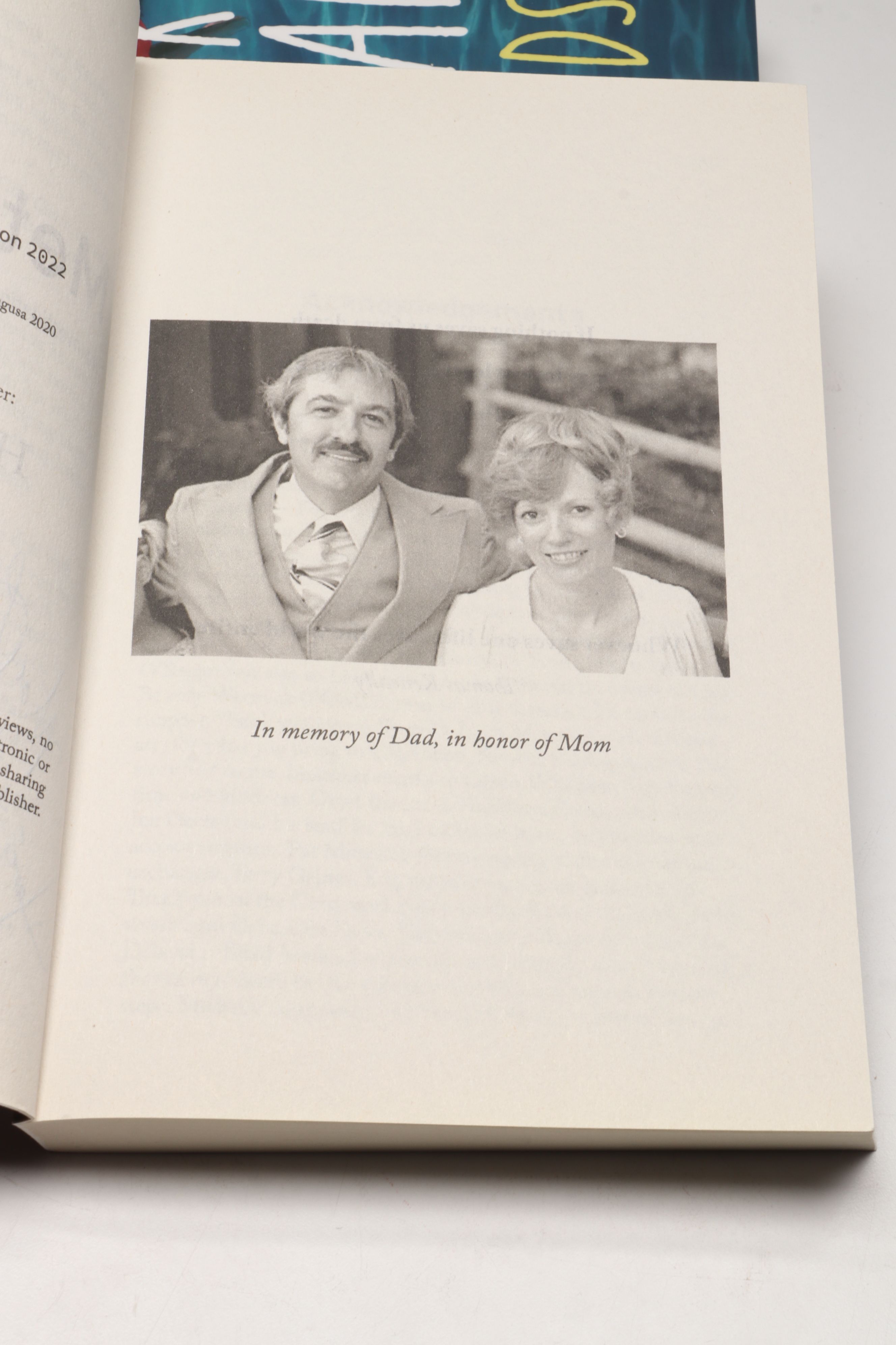 Signed "My Friends" by Fredrik Backman and "Met the End" by Holly Brians Ragusa