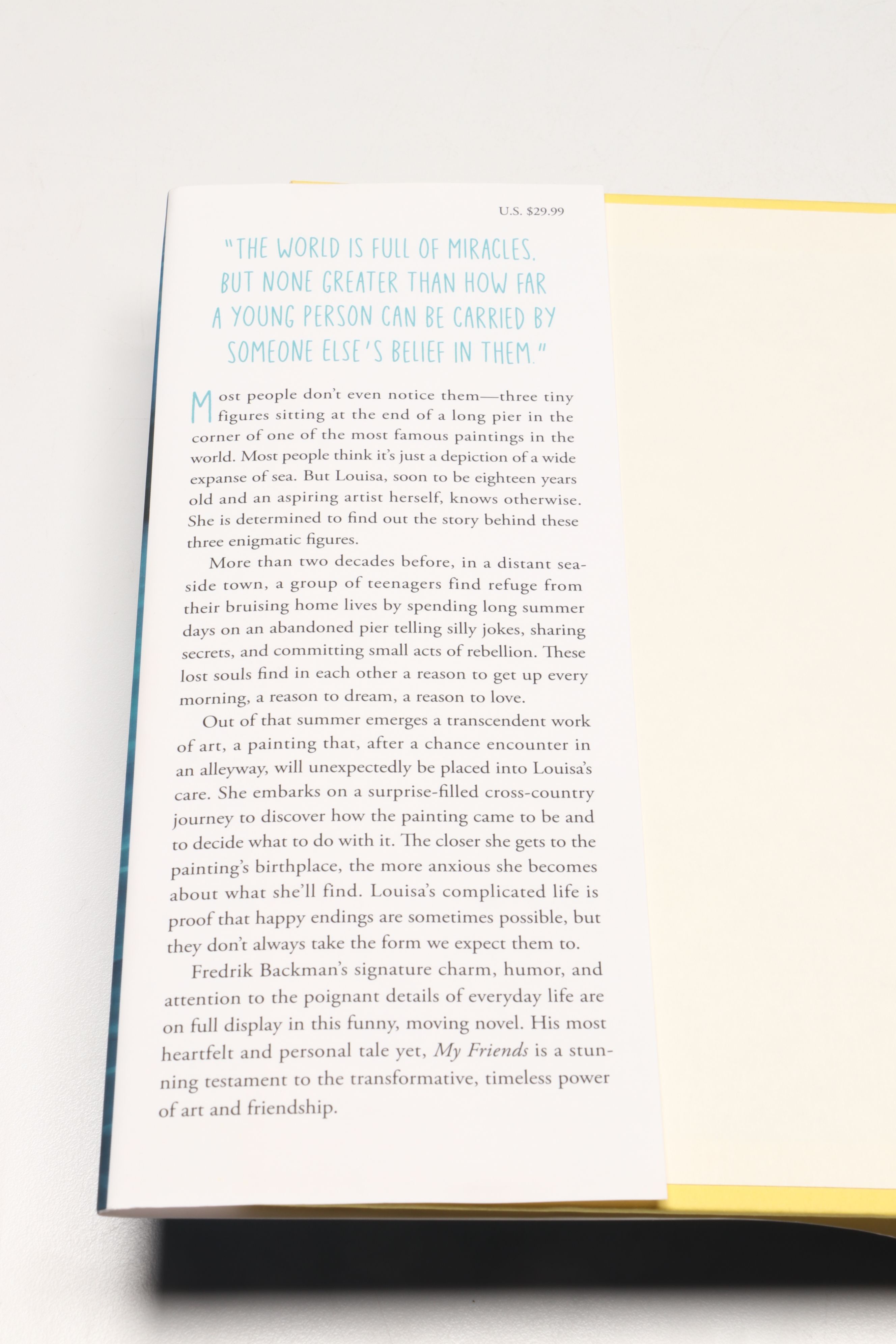 Signed "My Friends" by Fredrik Backman and "Met the End" by Holly Brians Ragusa