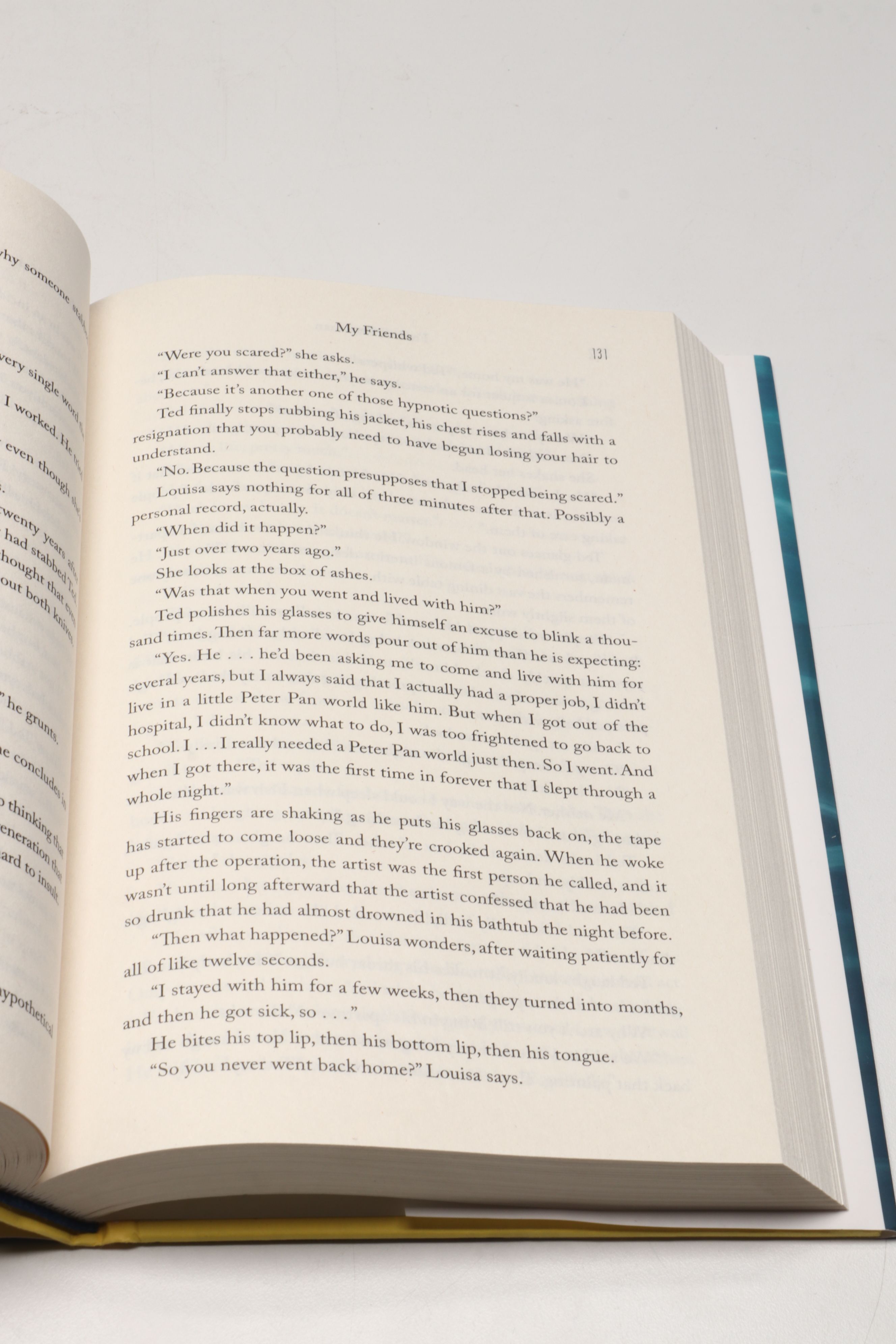 Signed "My Friends" by Fredrik Backman and "Met the End" by Holly Brians Ragusa