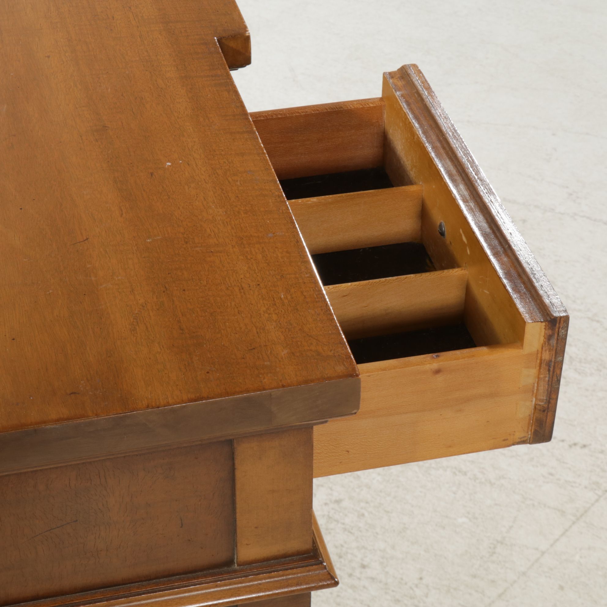 Mid Century Modern Style Walnut Buffet, Late 20th Century