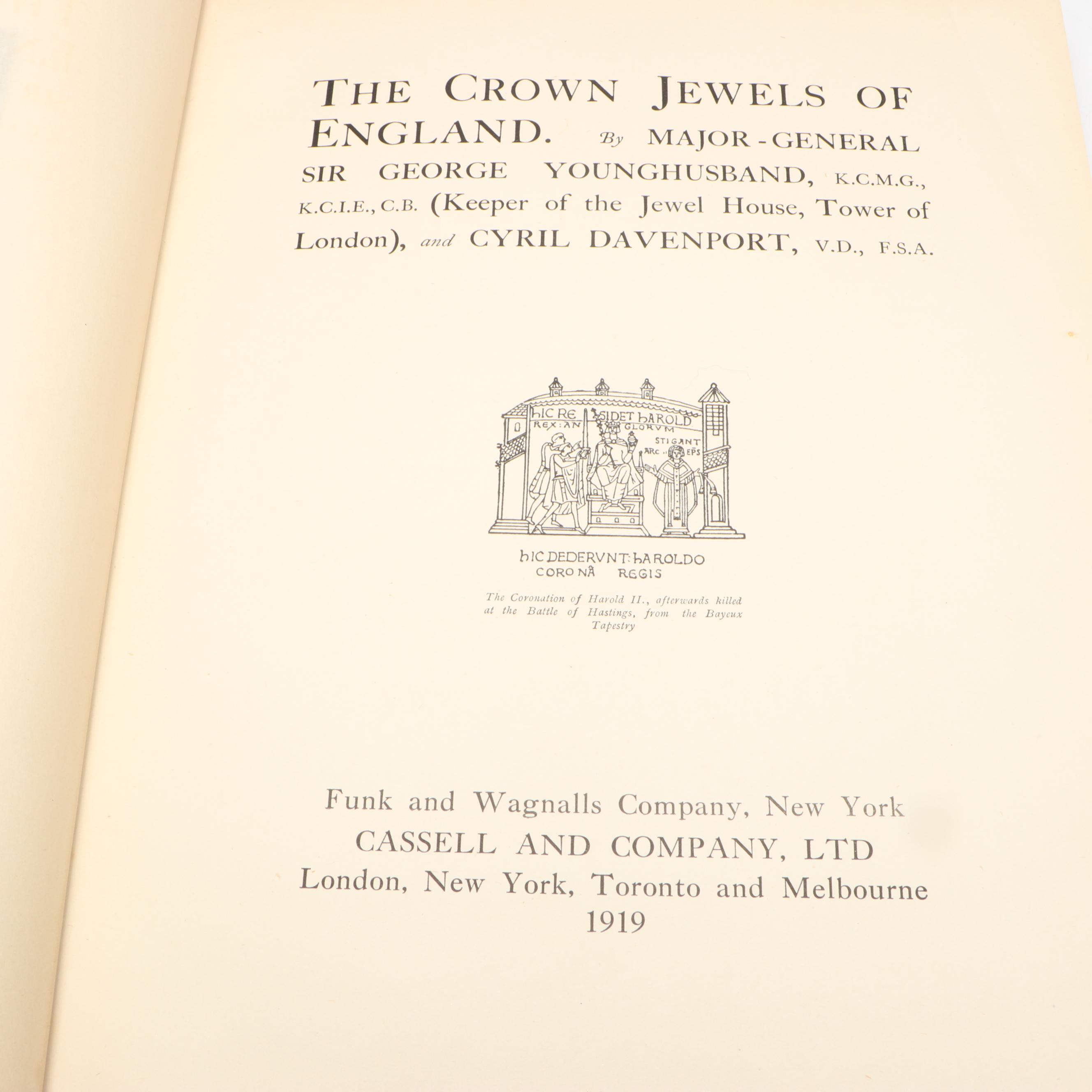 Limited Edition "The Crown Jewels of England" by George Younghusband