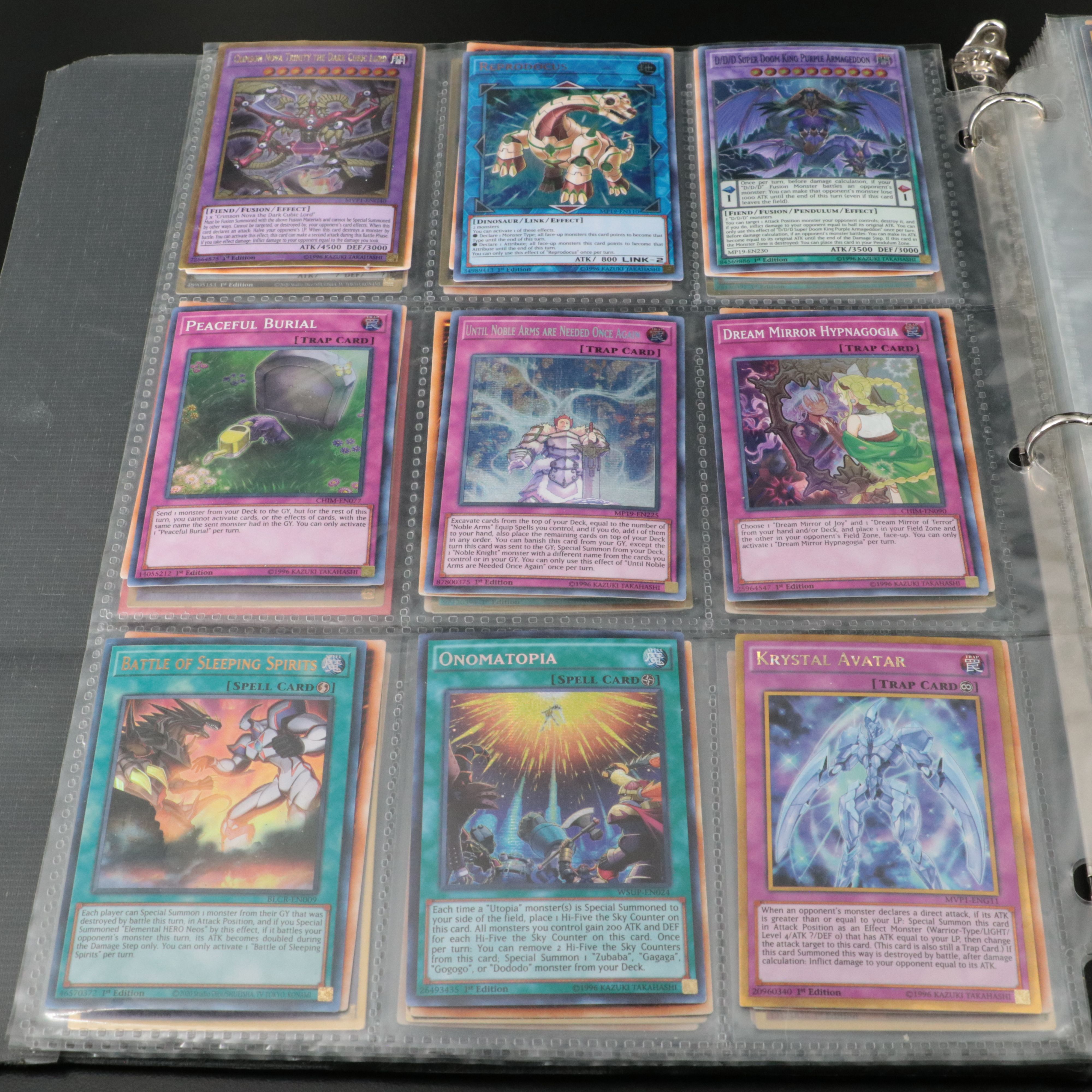 Album of 486 Yu-Gi-Oh! Trading Cards