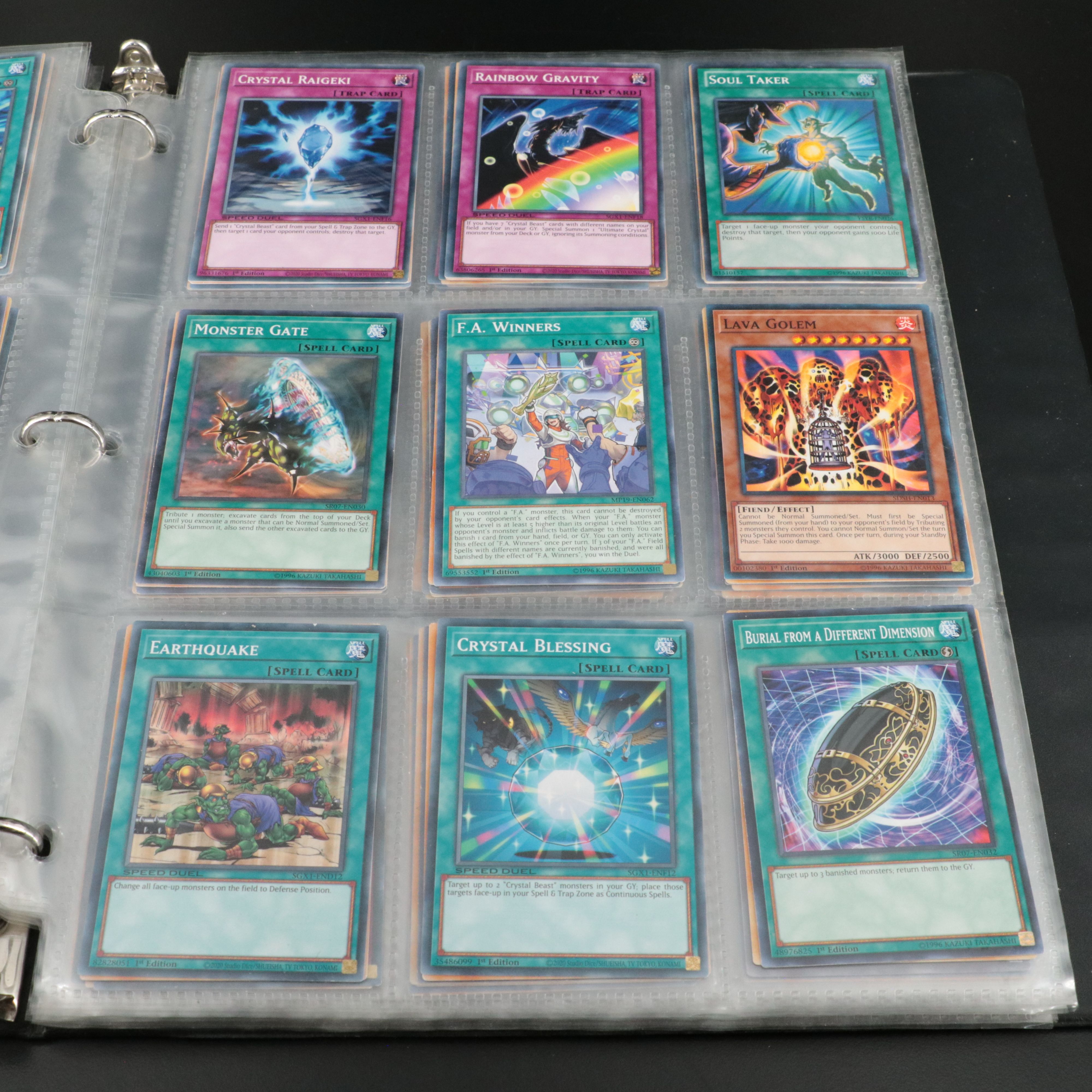 Album of 486 Yu-Gi-Oh! Trading Cards