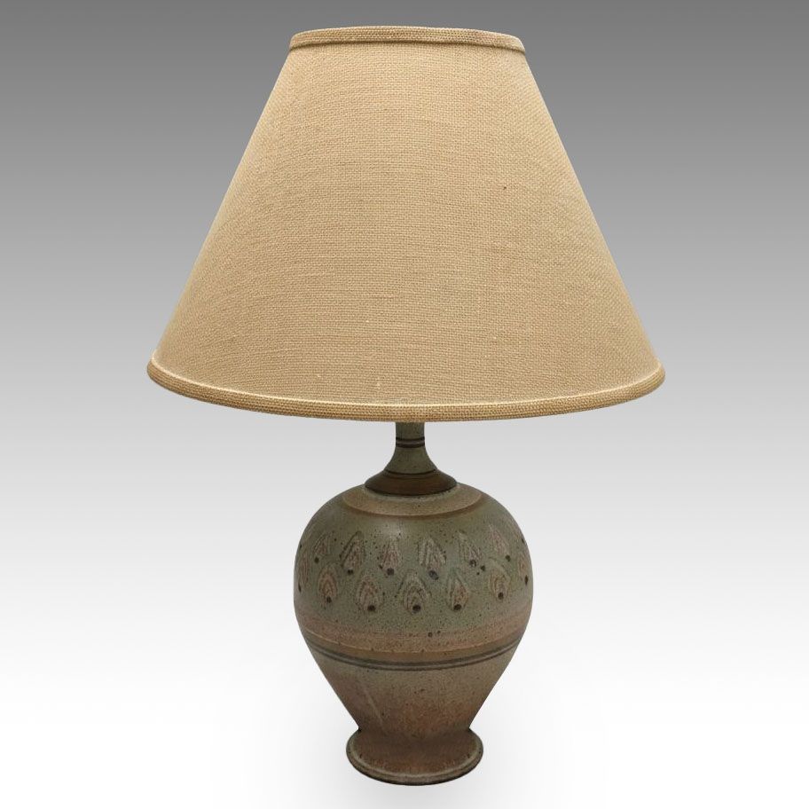Art Pottery Urn Table Lamp