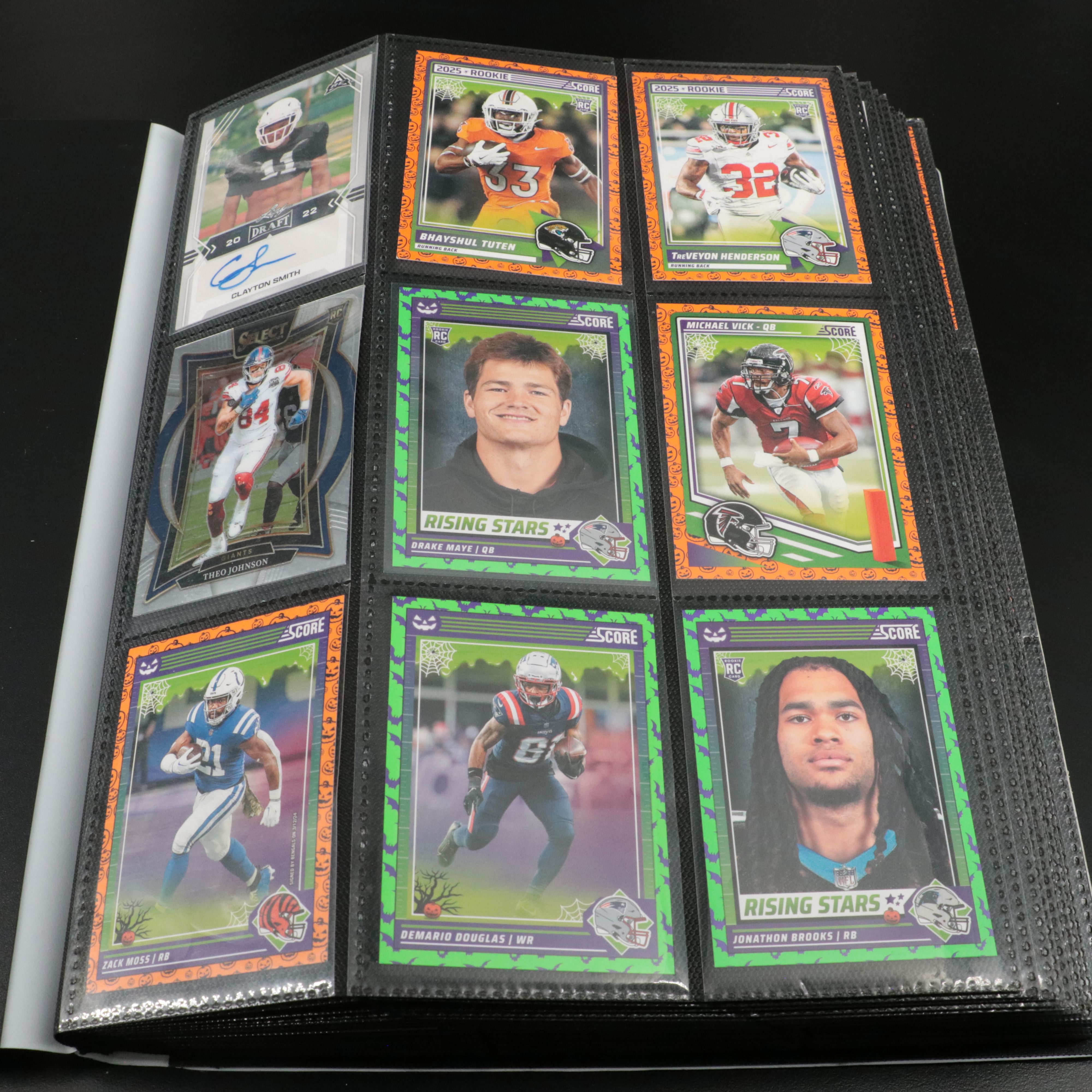 Album of Over 360 Football, Baseball, NBA, Soccer and Golf Cards