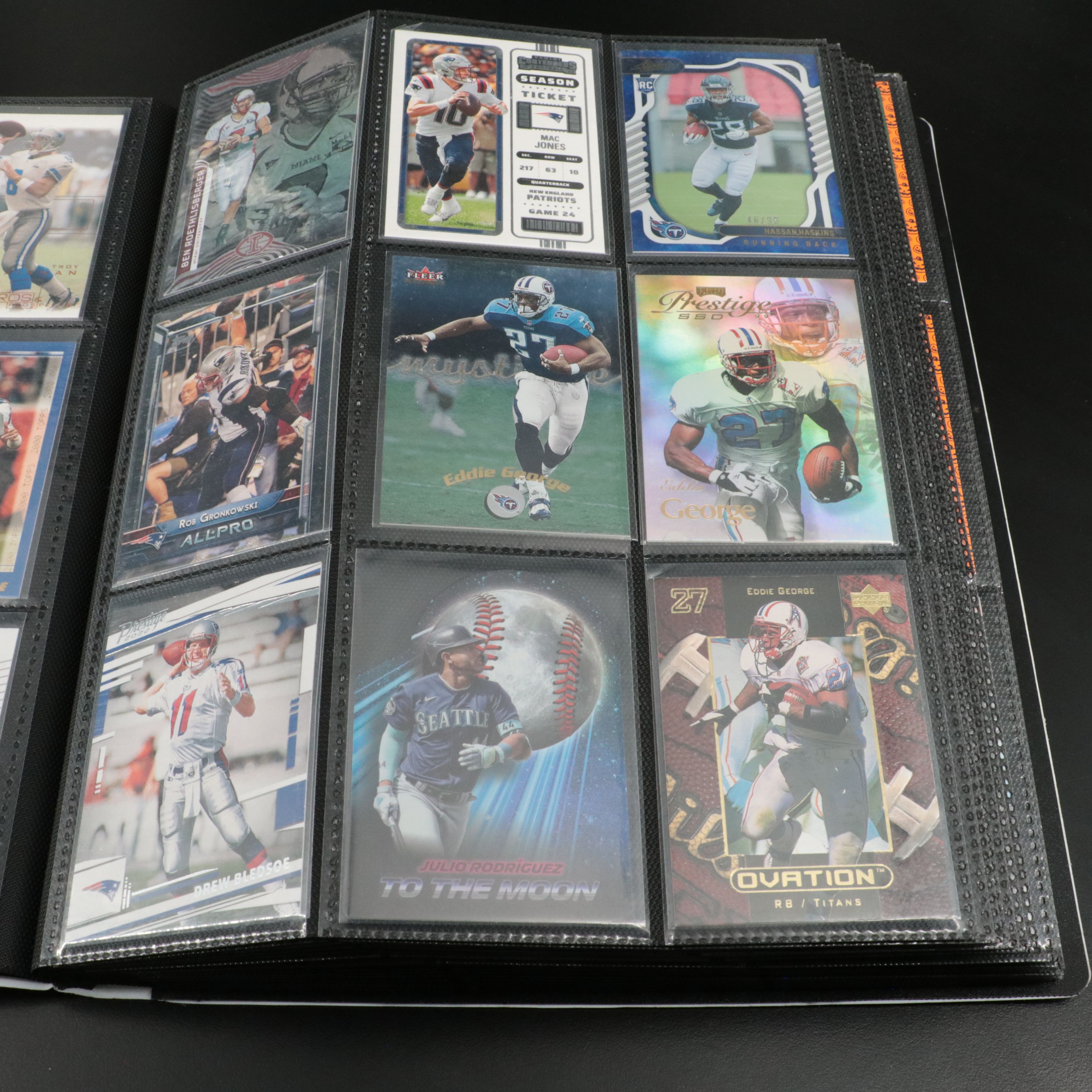 Album of Over 360 Football, Baseball, NBA, Soccer and Golf Cards