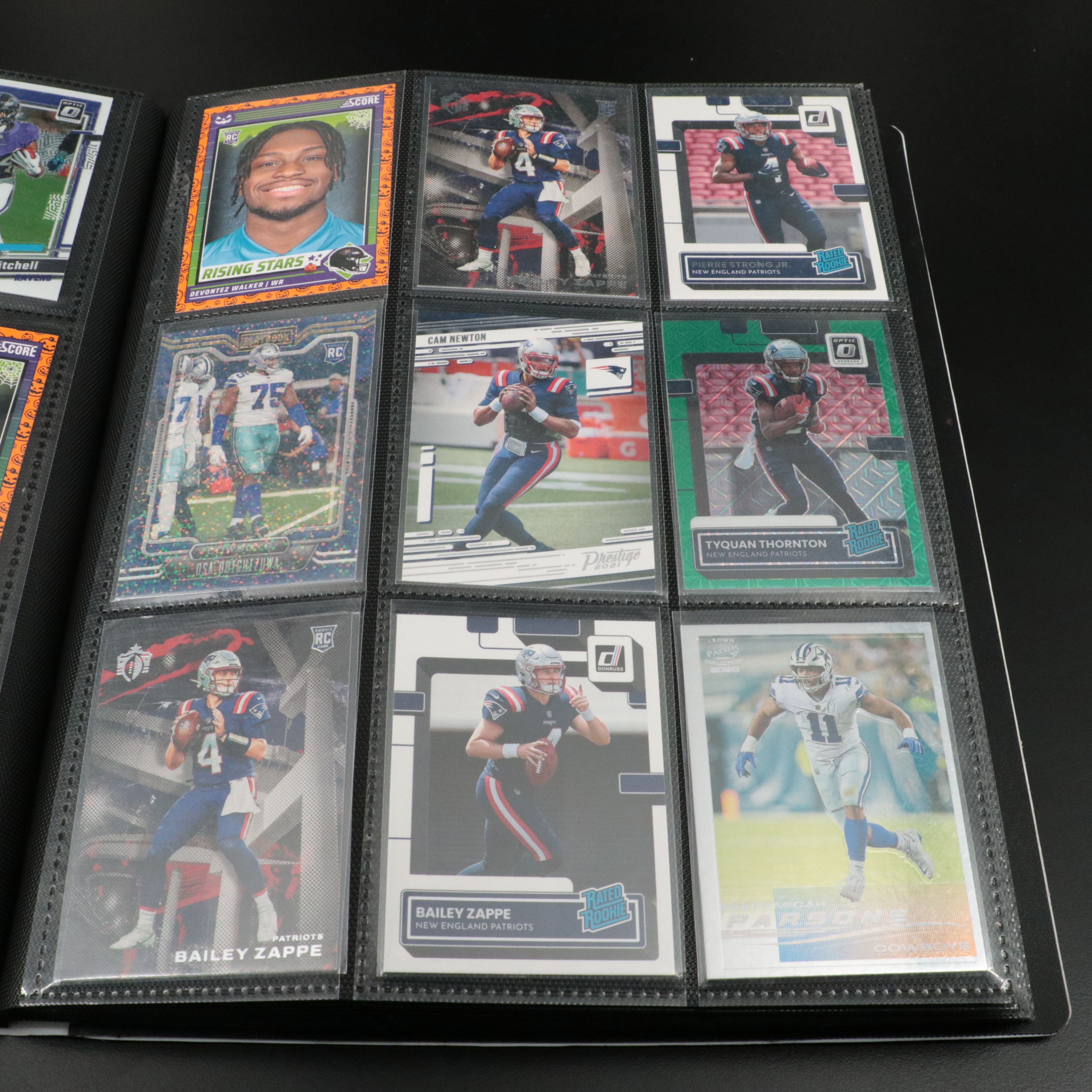 Album of Over 360 Football, Baseball, NBA, Soccer and Golf Cards