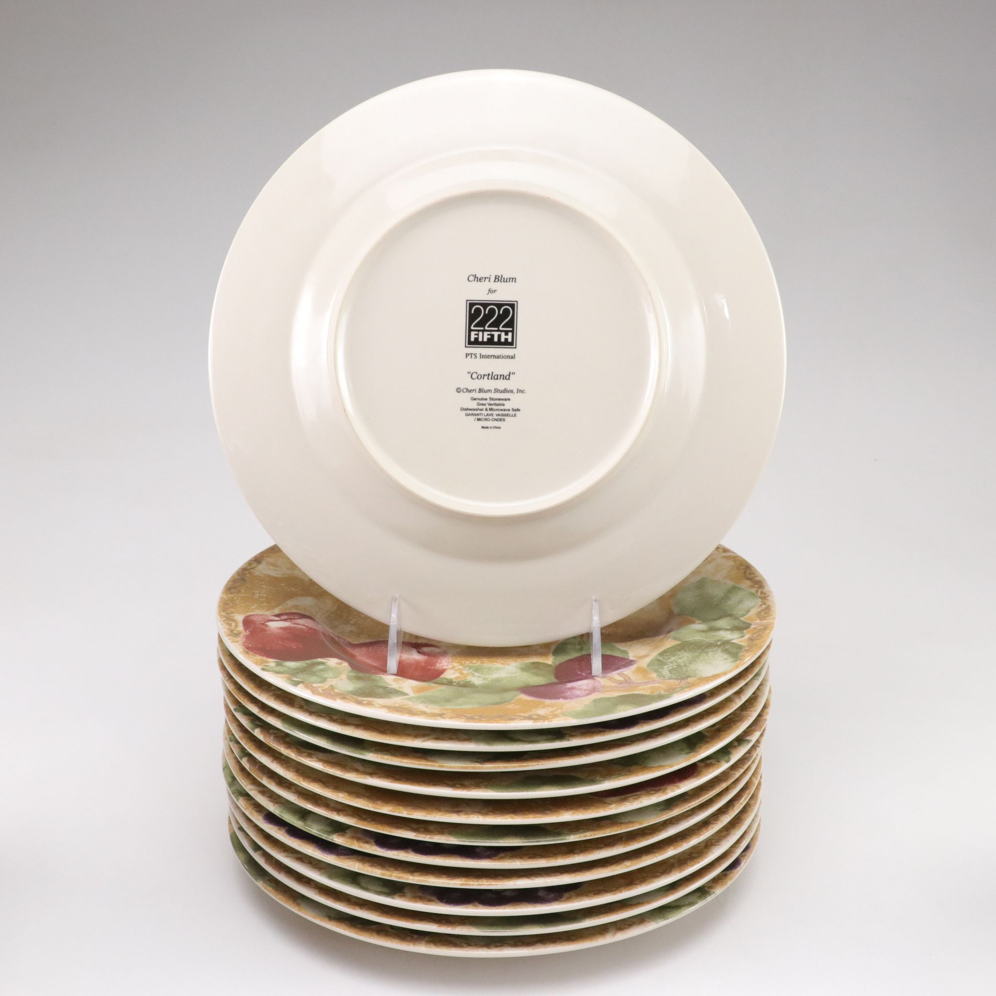 Cheri Blum for 222 Fifth "Courtland" Dinnerware