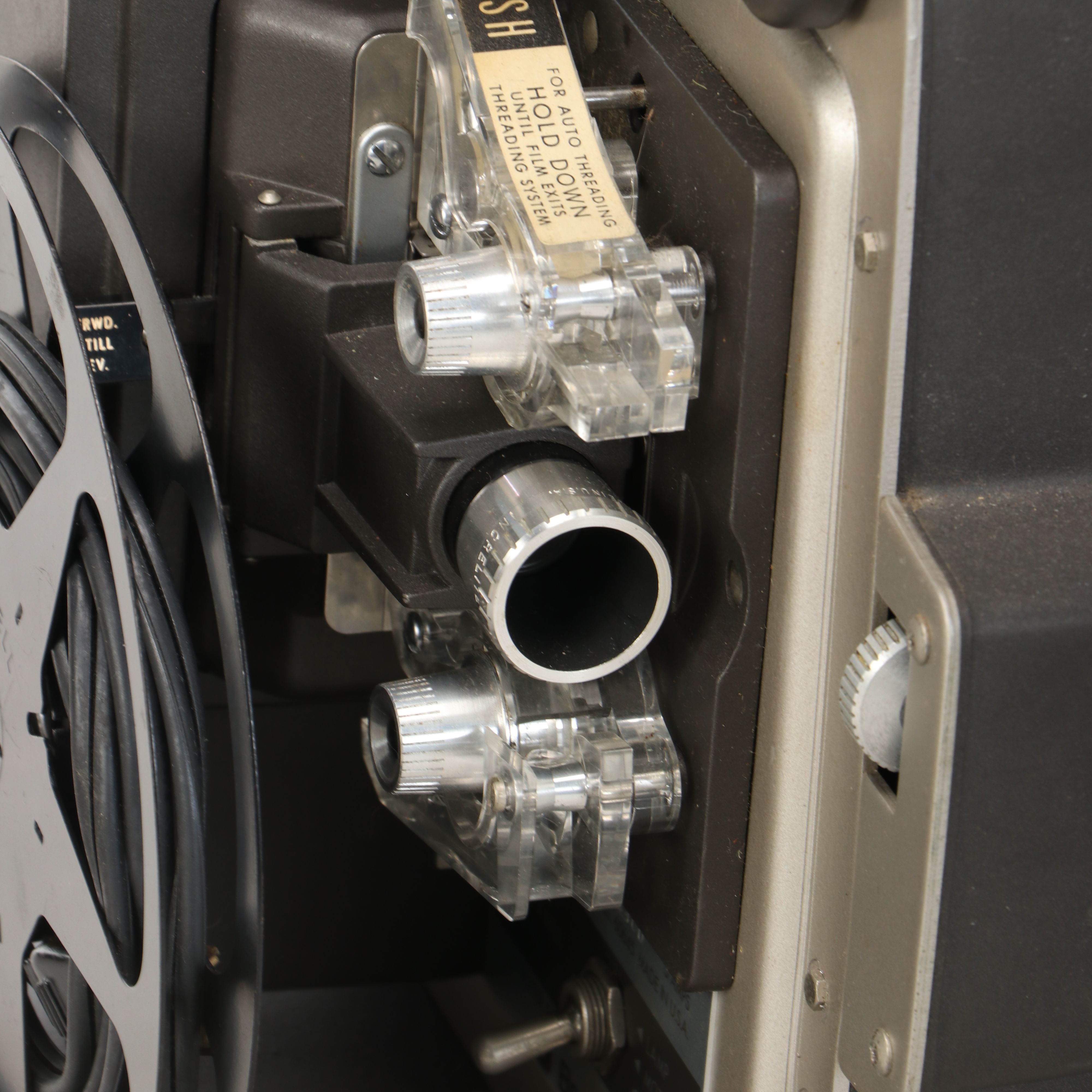 Bell & Howell Super 8 Autoload Model 346 and Brownie Projectors with Screen