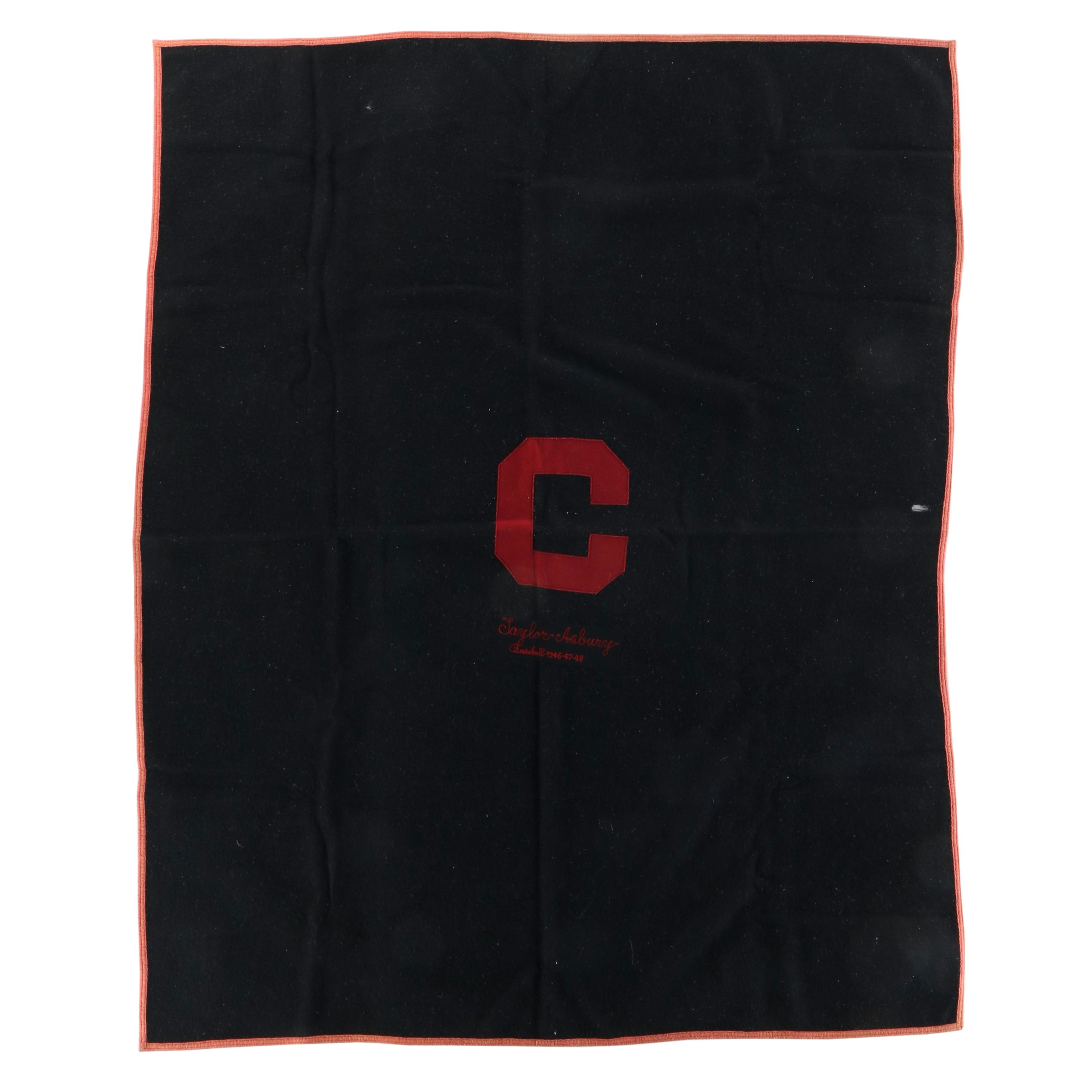University of Cincinnati Wool Letterman Blanket, 1948