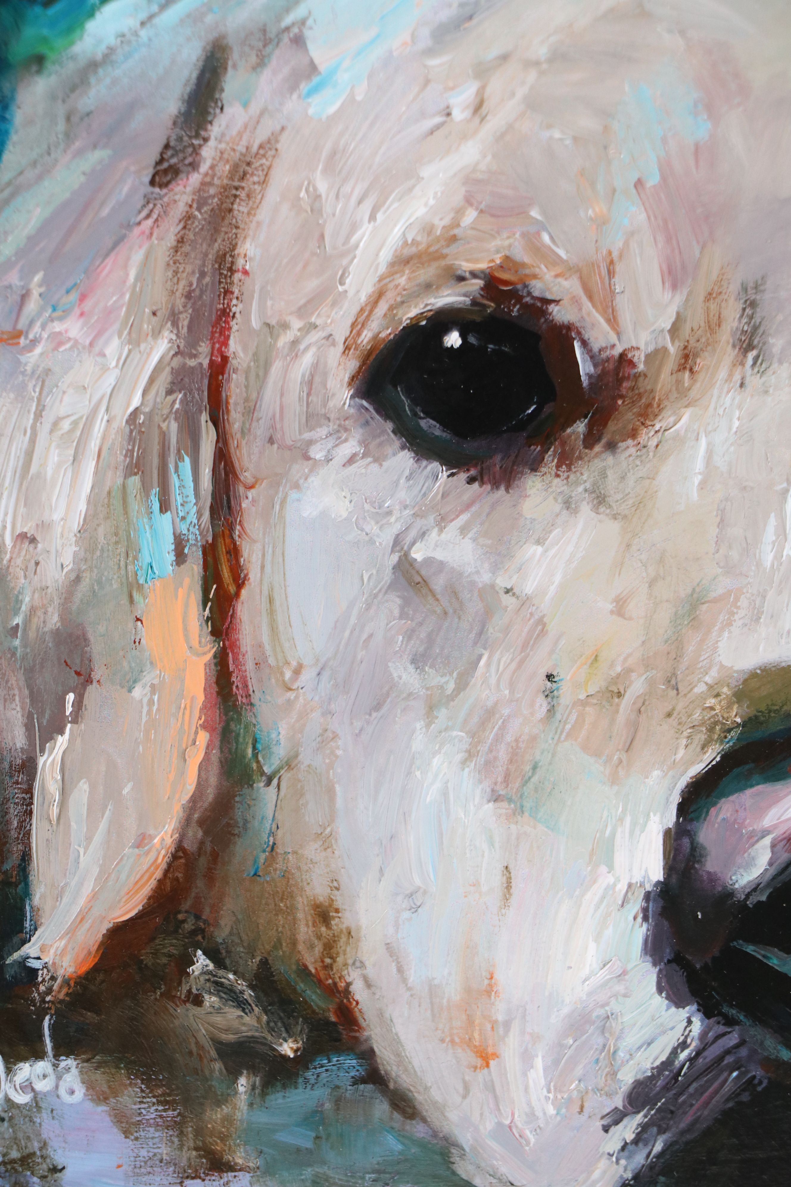 Adam Deda Oil Painting "Blue," 2026