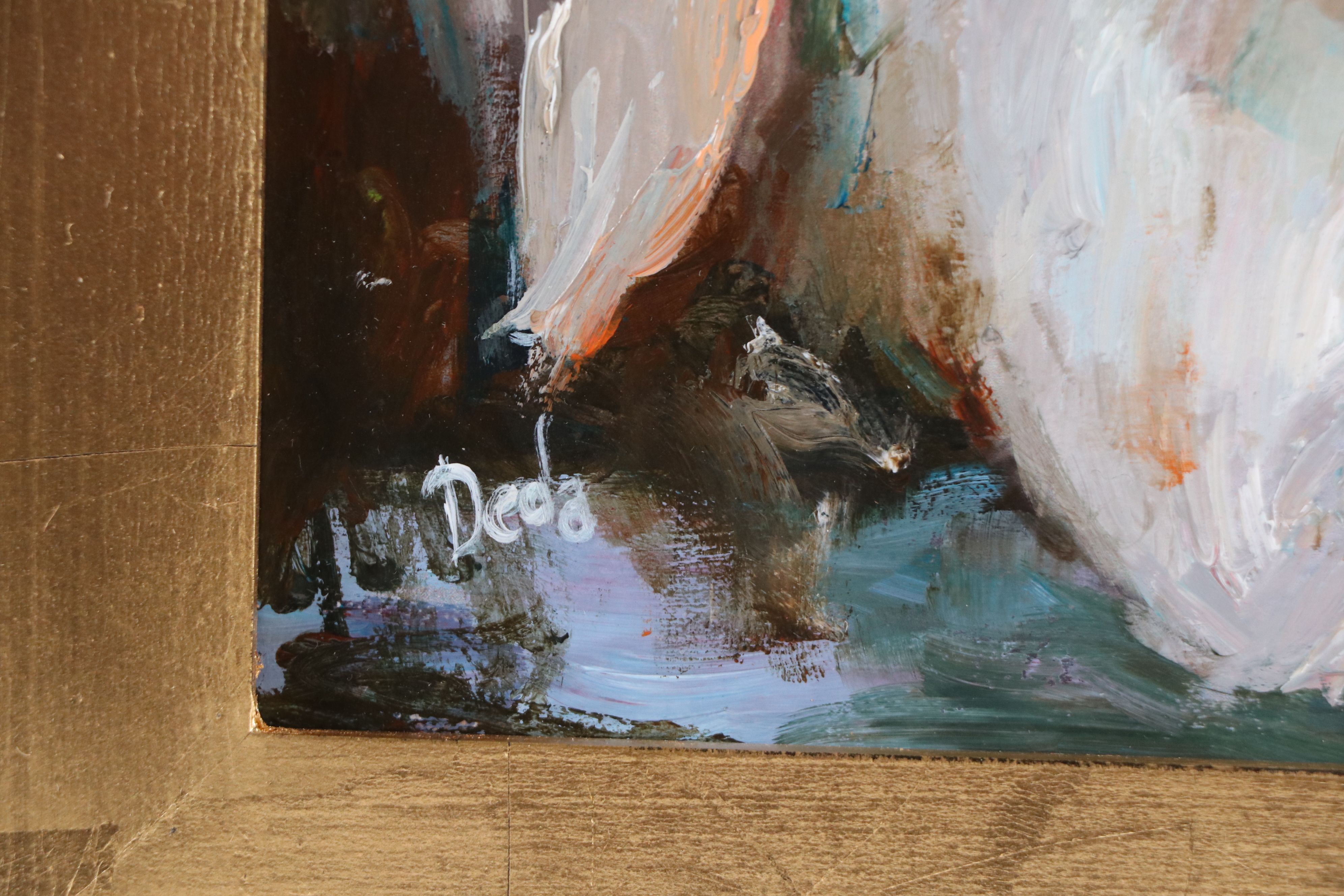 Adam Deda Oil Painting "Blue," 2026