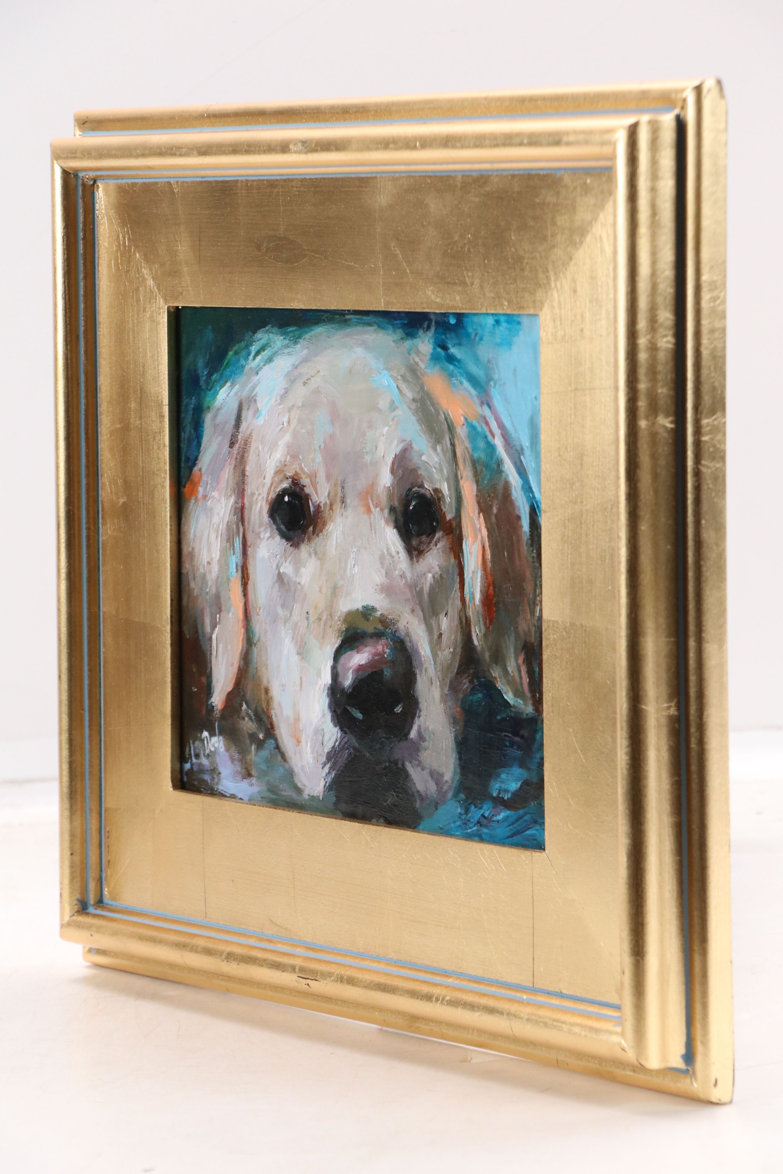 Adam Deda Oil Painting "Blue," 2026