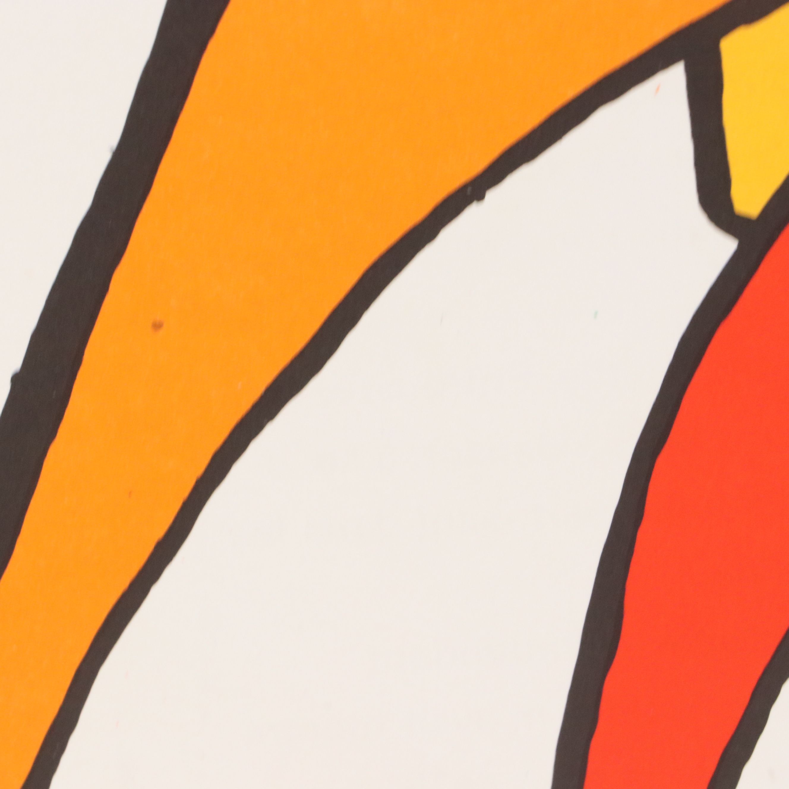 Alexander Calder "Stabiles VI" Color Lithograph for "Derrière le Miroir," 1963