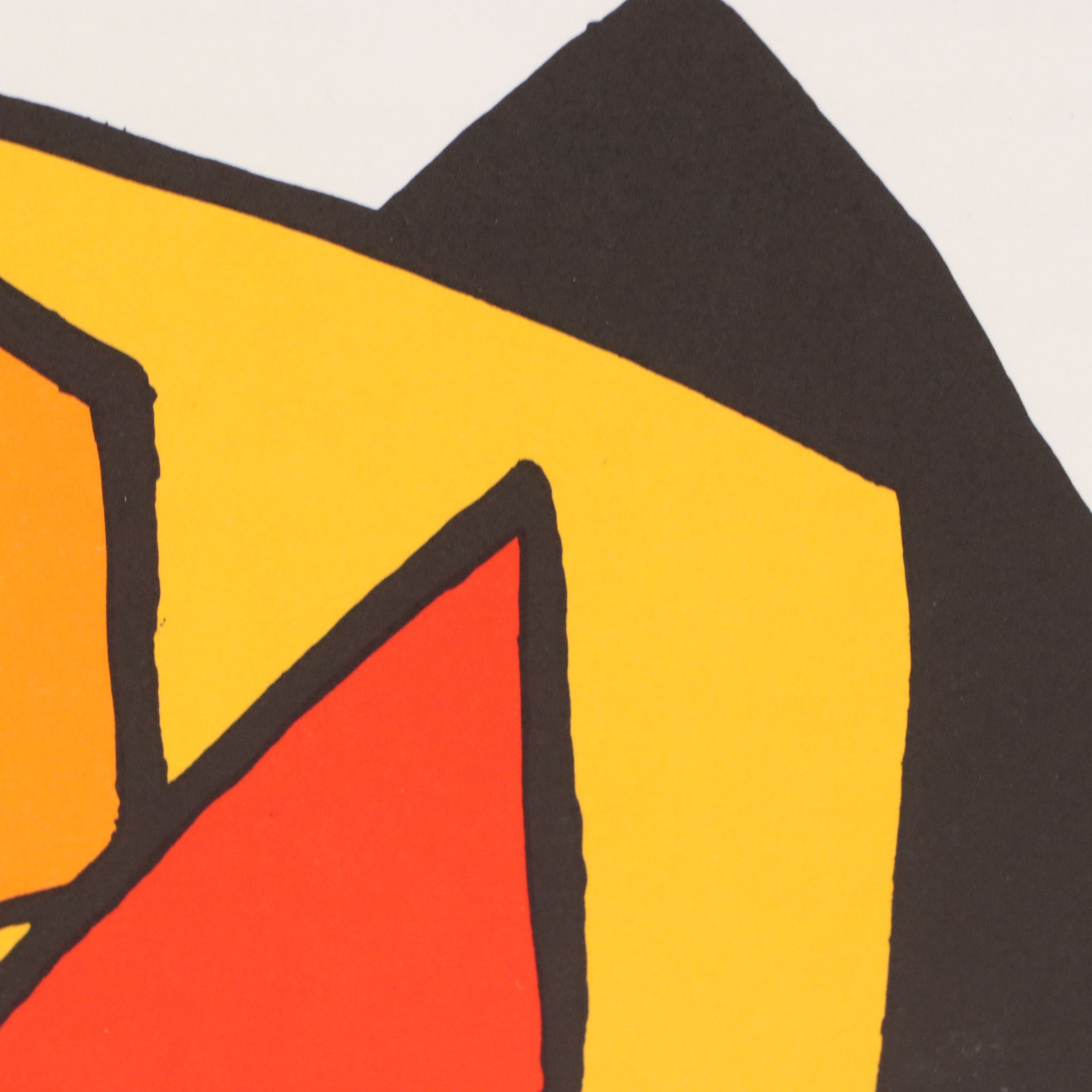 Alexander Calder "Stabiles VI" Color Lithograph for "Derrière le Miroir," 1963