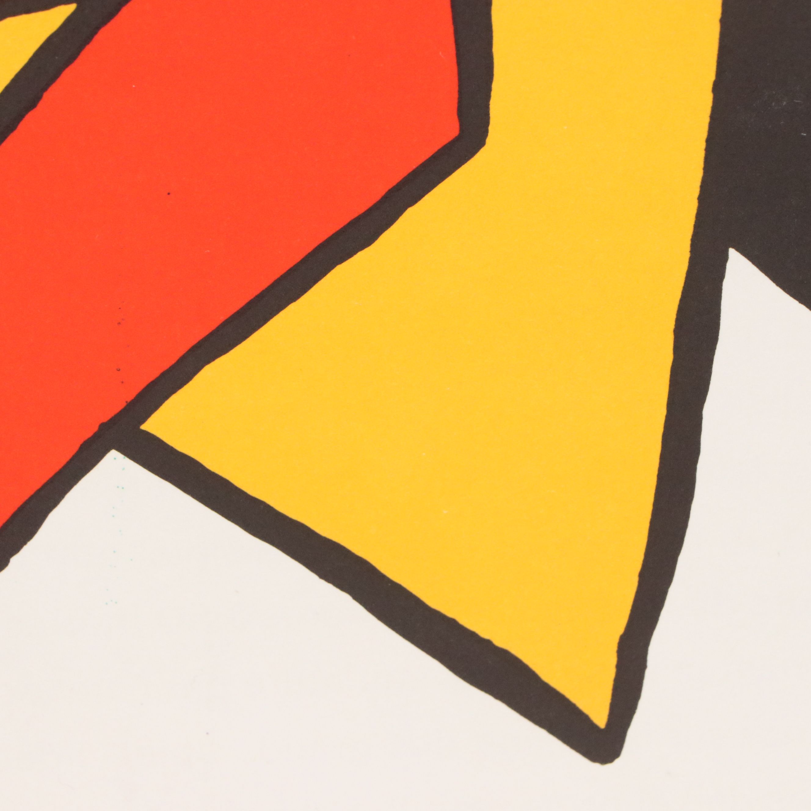 Alexander Calder "Stabiles VI" Color Lithograph for "Derrière le Miroir," 1963