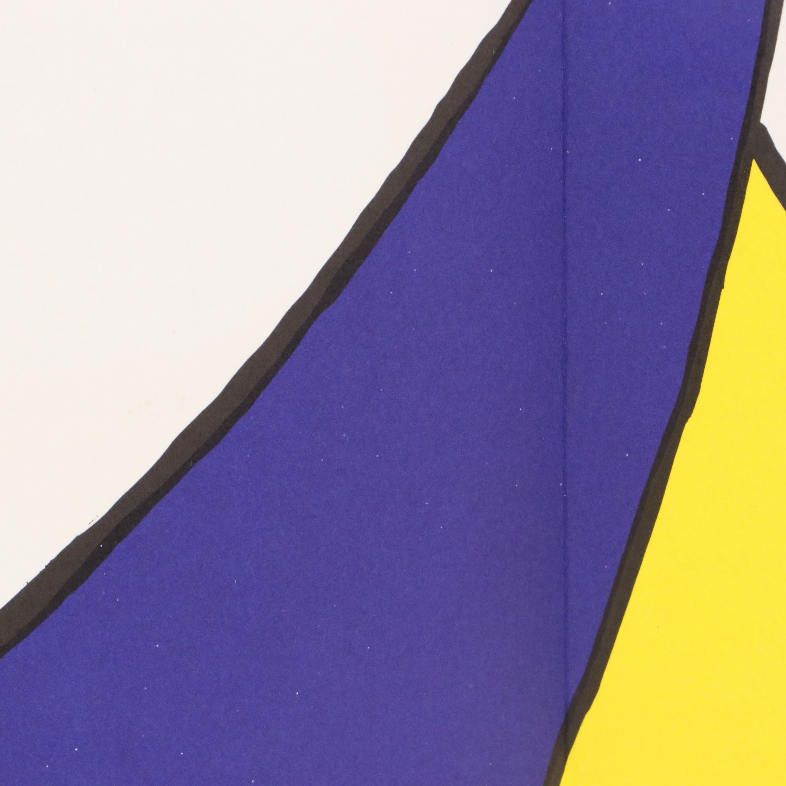 Alexander Calder Double-Page Color Lithograph for "Derrière le Miroir," 1963