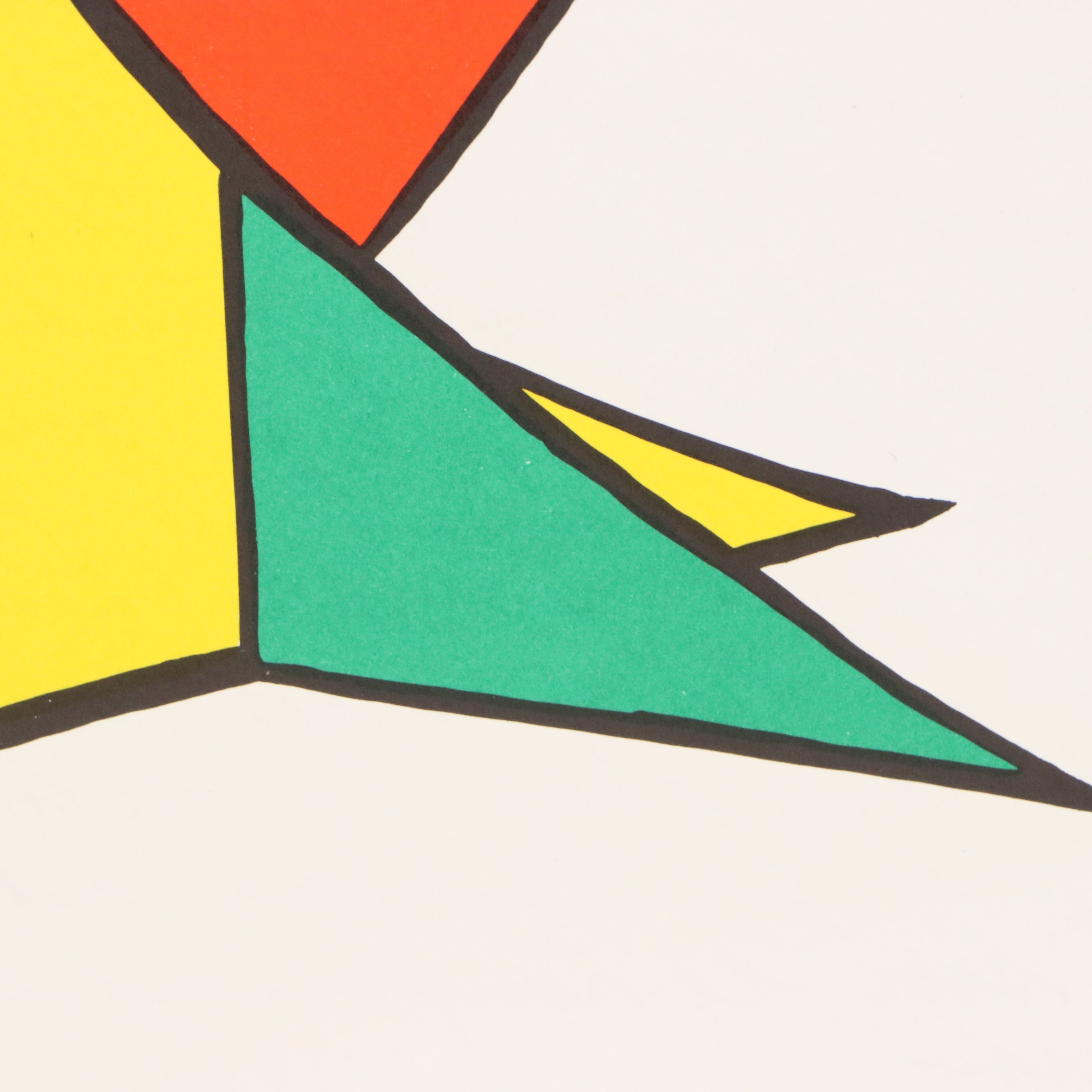 Alexander Calder Double-Page Color Lithograph for "Derrière le Miroir," 1963
