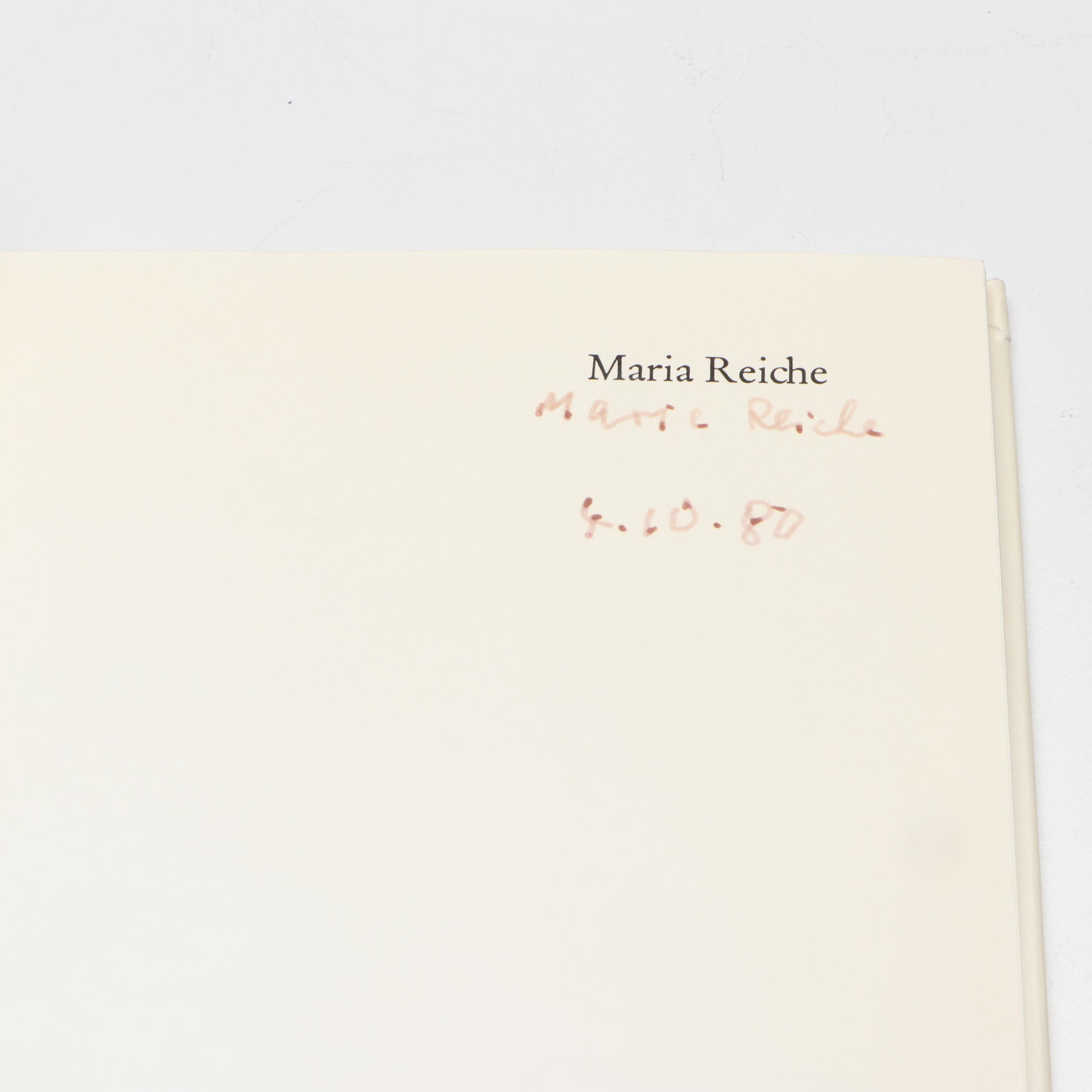 Signed "Mystery on the Desert" by Maria Reiche and More
