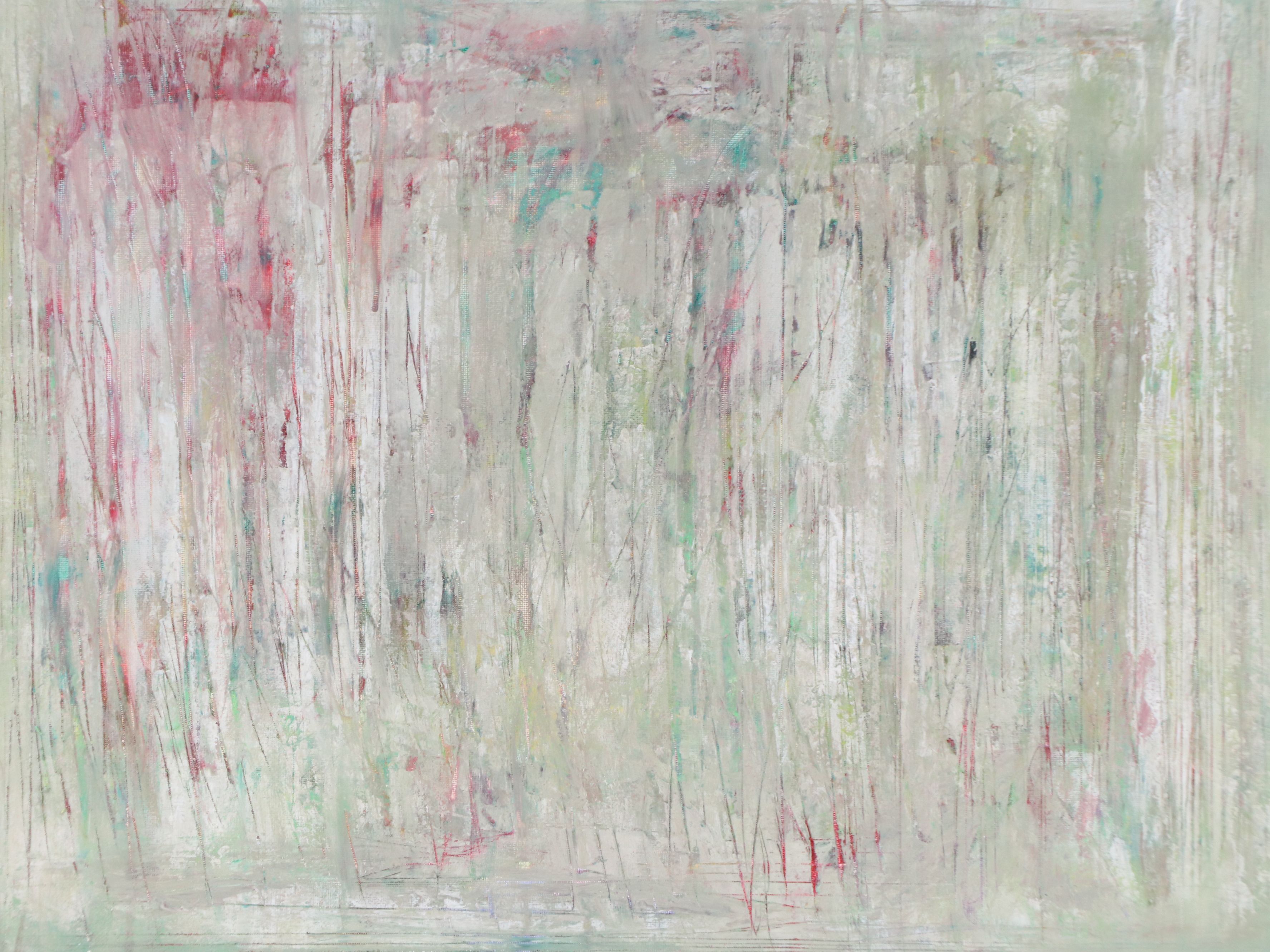 Saul Gefen Abstract Acrylic Painting, 2026