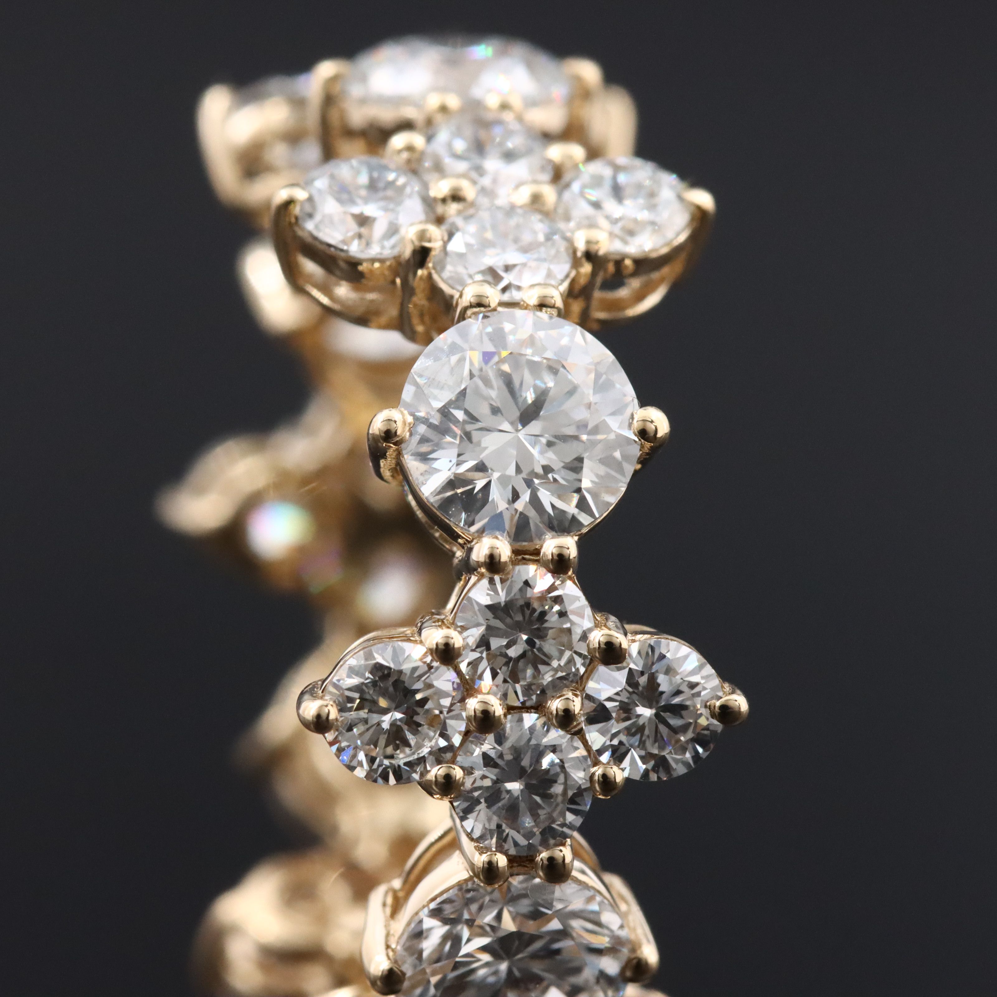 14K 5.13 CTW Lab Grown Diamond Eternity Band