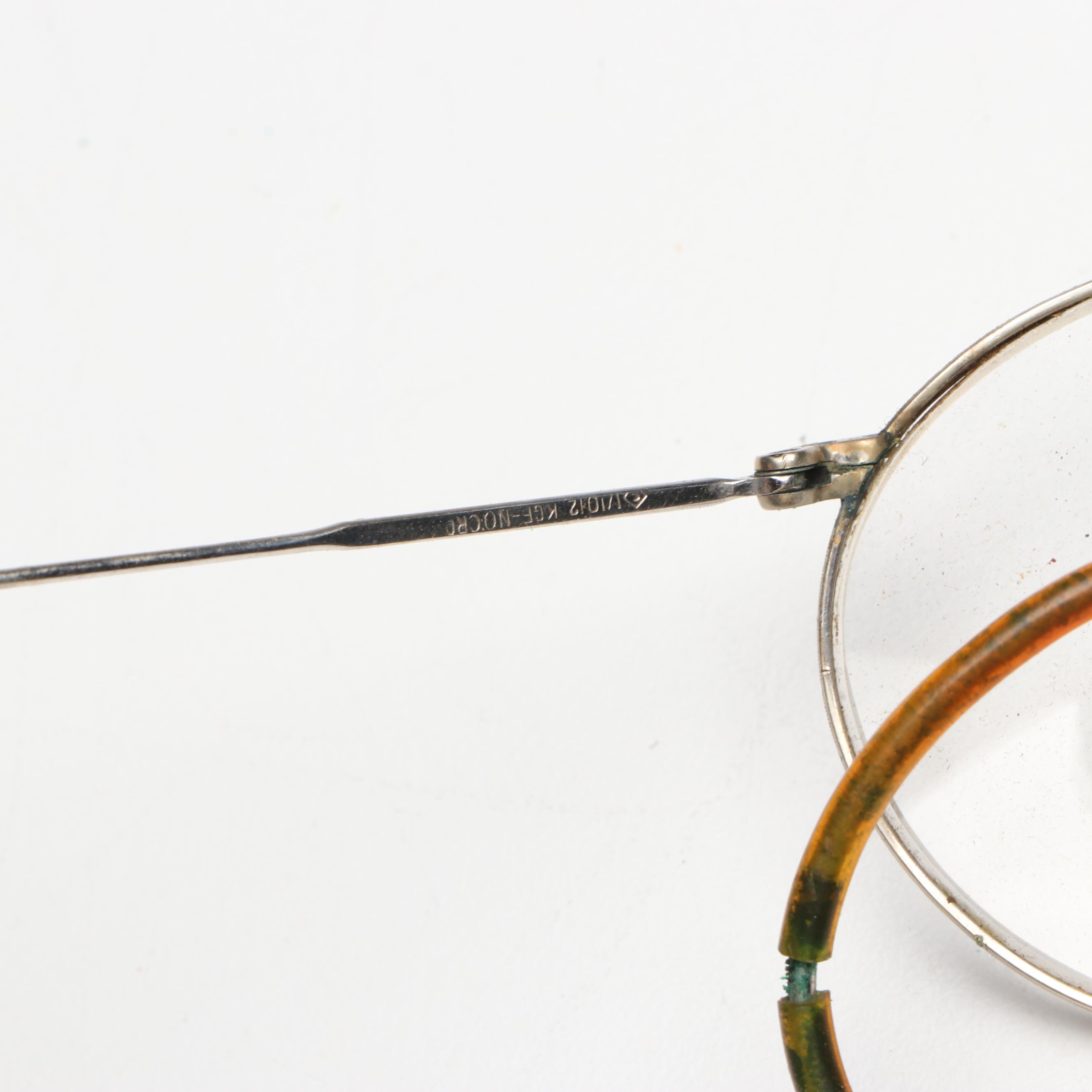 Cross Classic Century 14K Gold and Other Pens with Vintage Spectacles in Cases