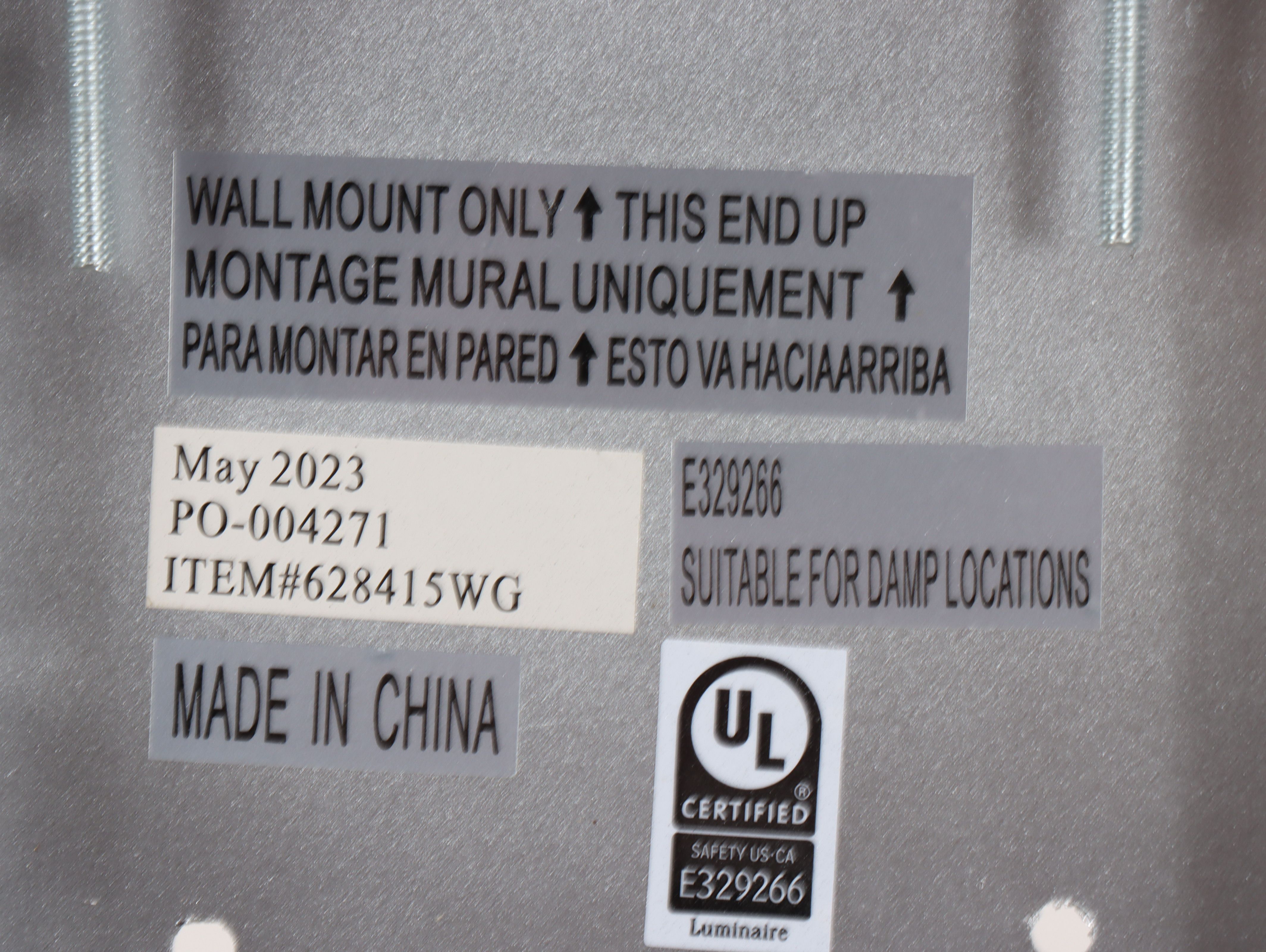 Capital Lighting Postmodern Brushed Nickel Bathroom Vanity Sconces