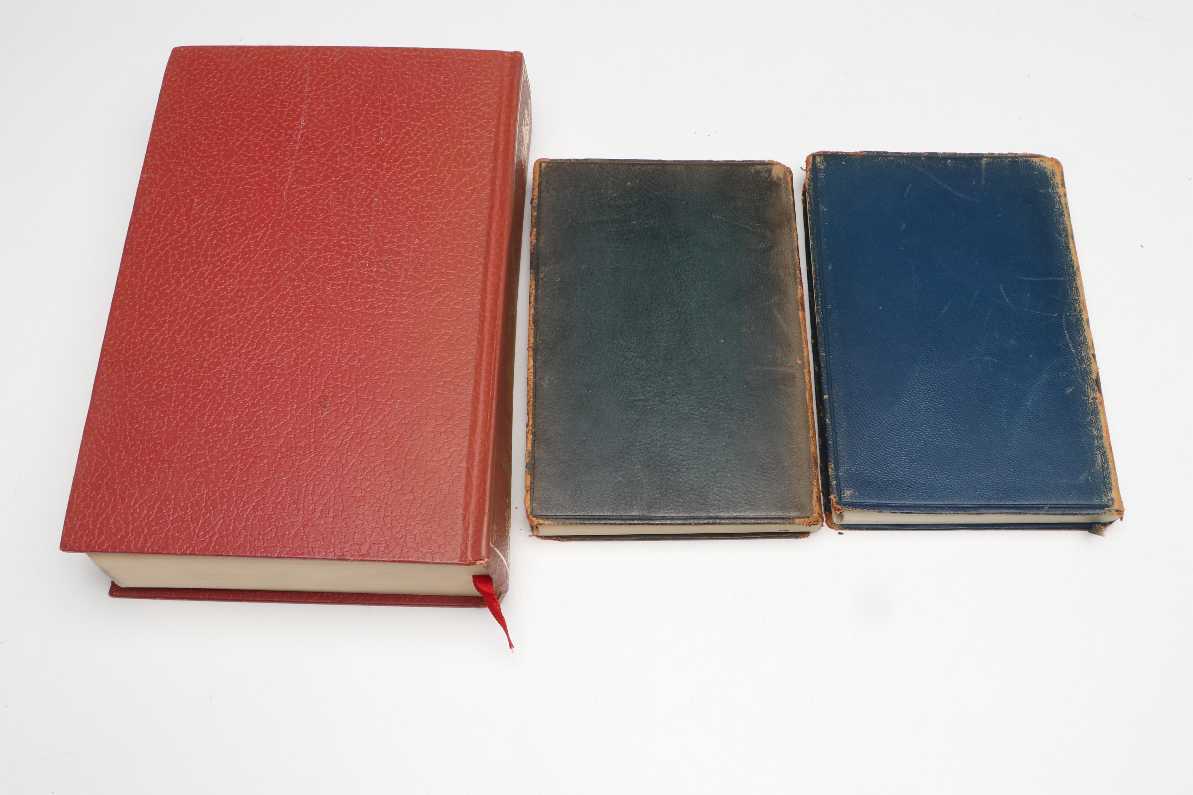 Leather Bound "Kenilworth" by Sir Walter Scott and More Books