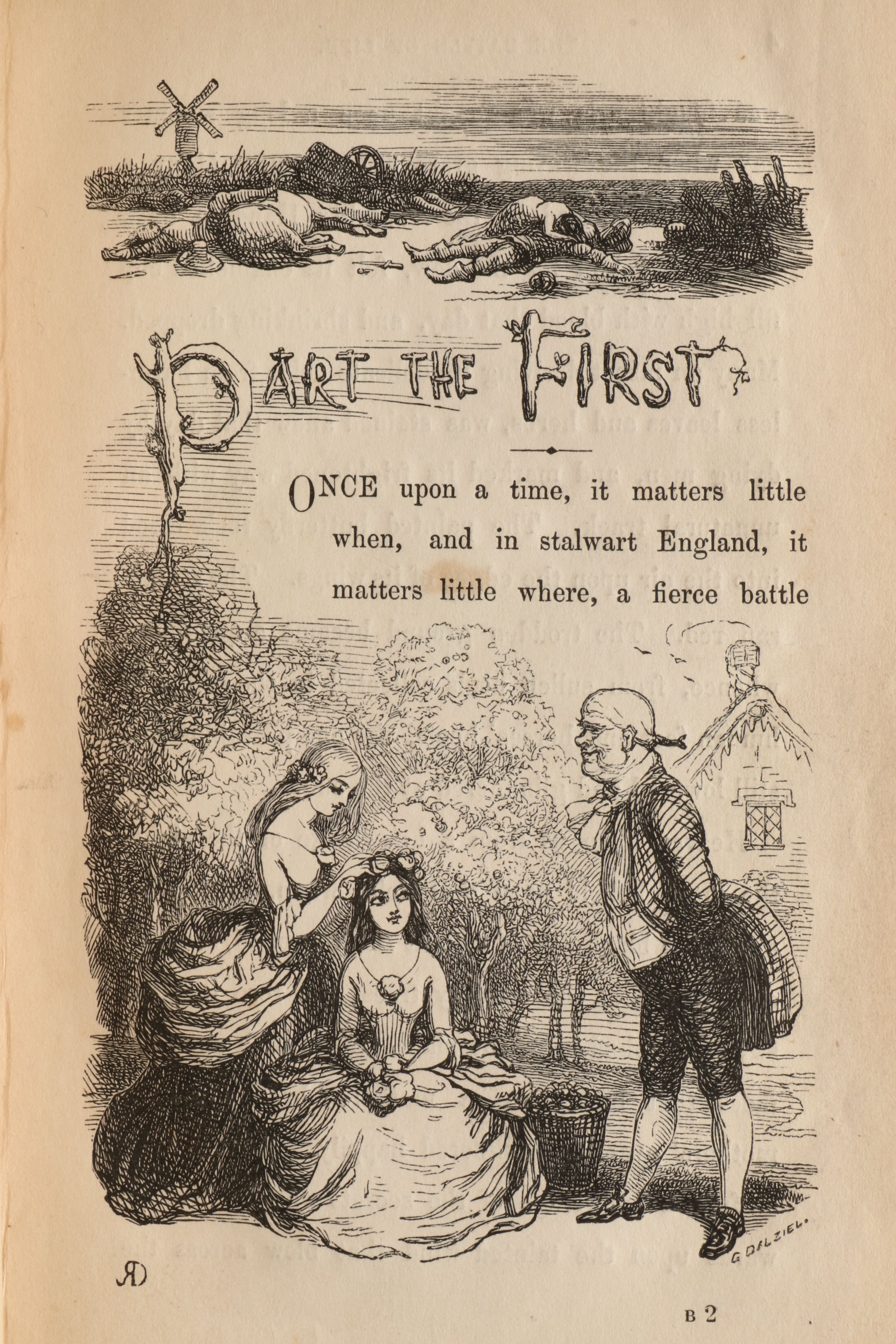 First Edition, Fourth State "The Battle of Life" by Charles Dickens, 1846