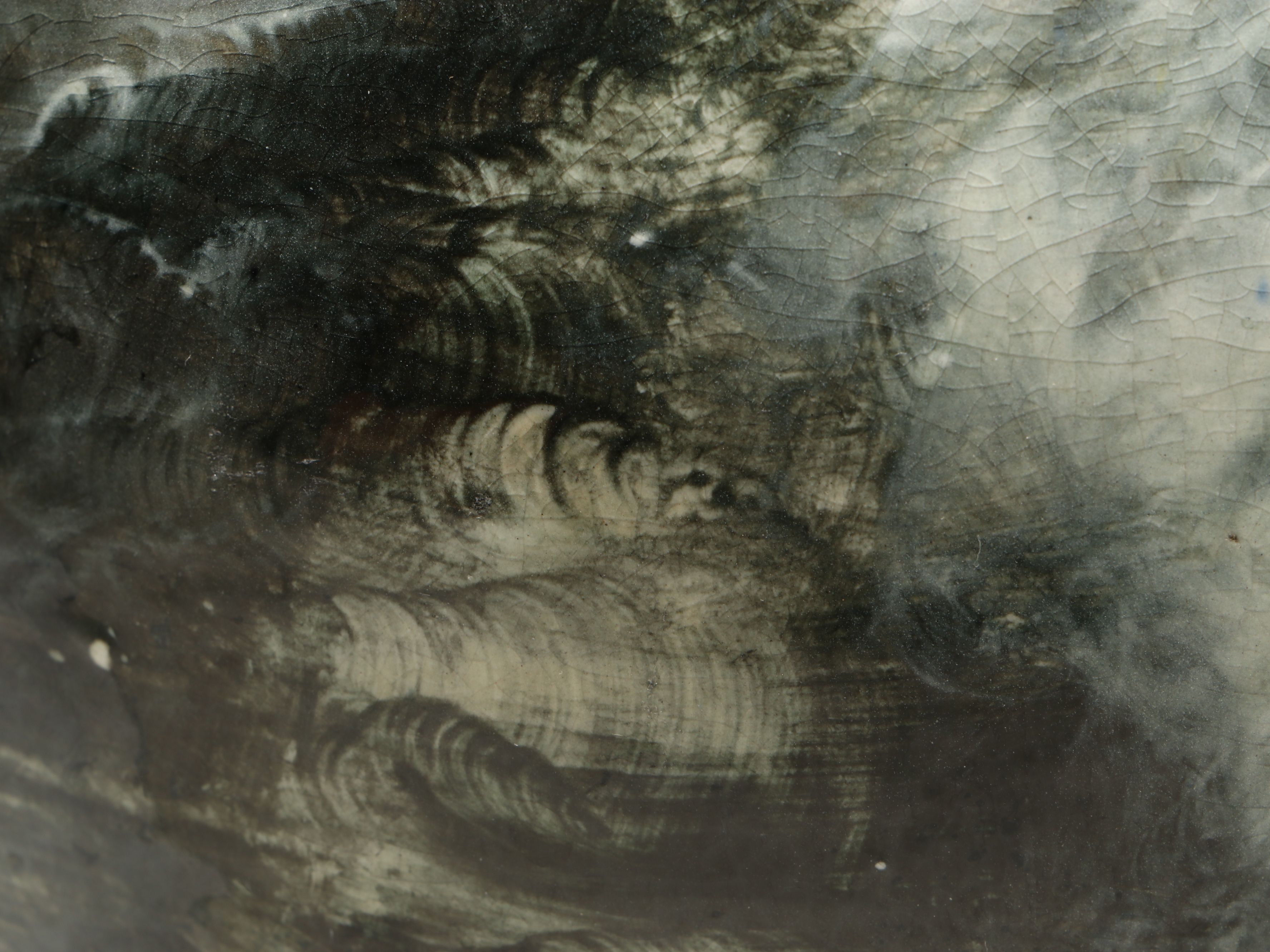 T.J. Wheatley Majolica Floral Vase, Late 19th Century