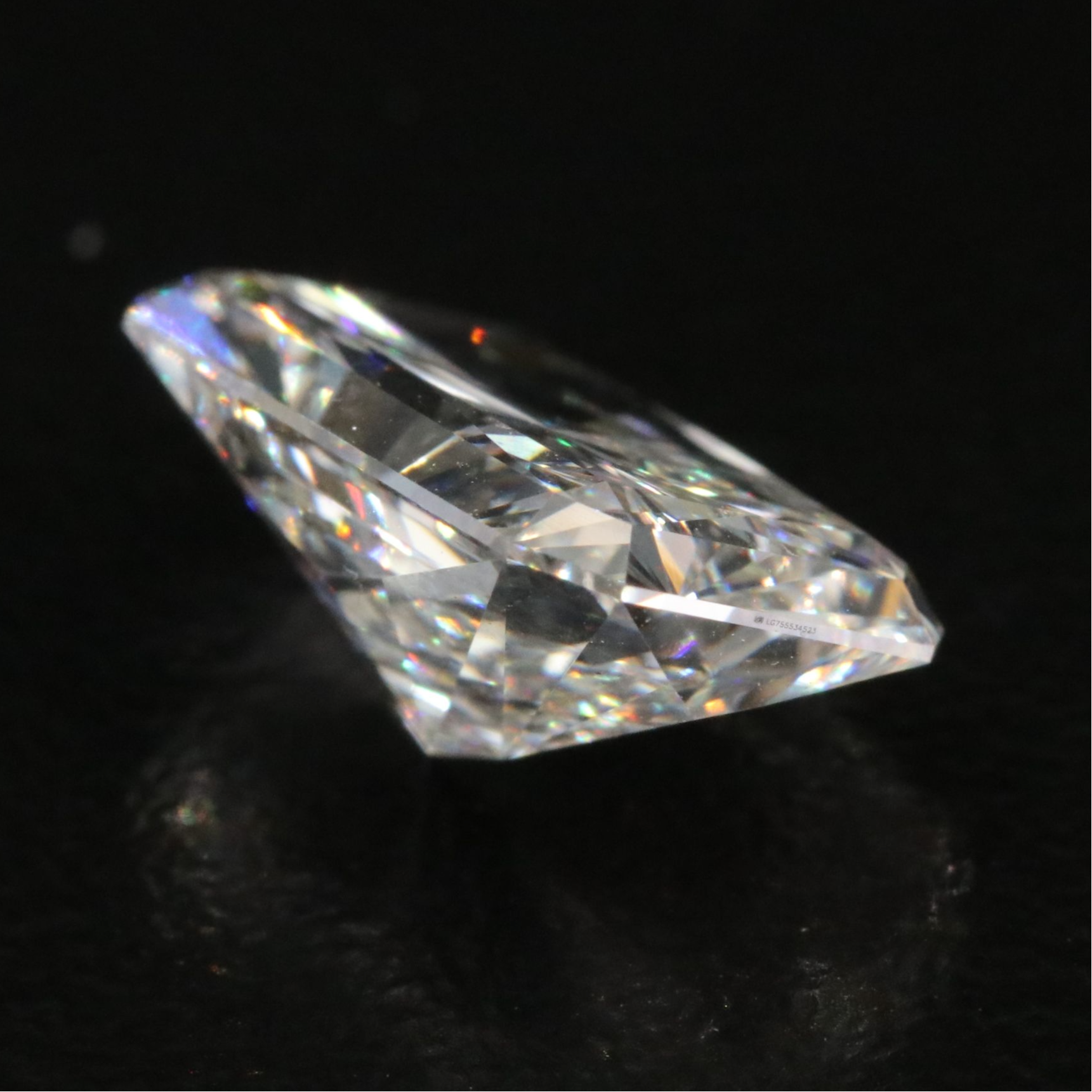 Loose 3.45 CT Lab Grown Diamond with IGI Report