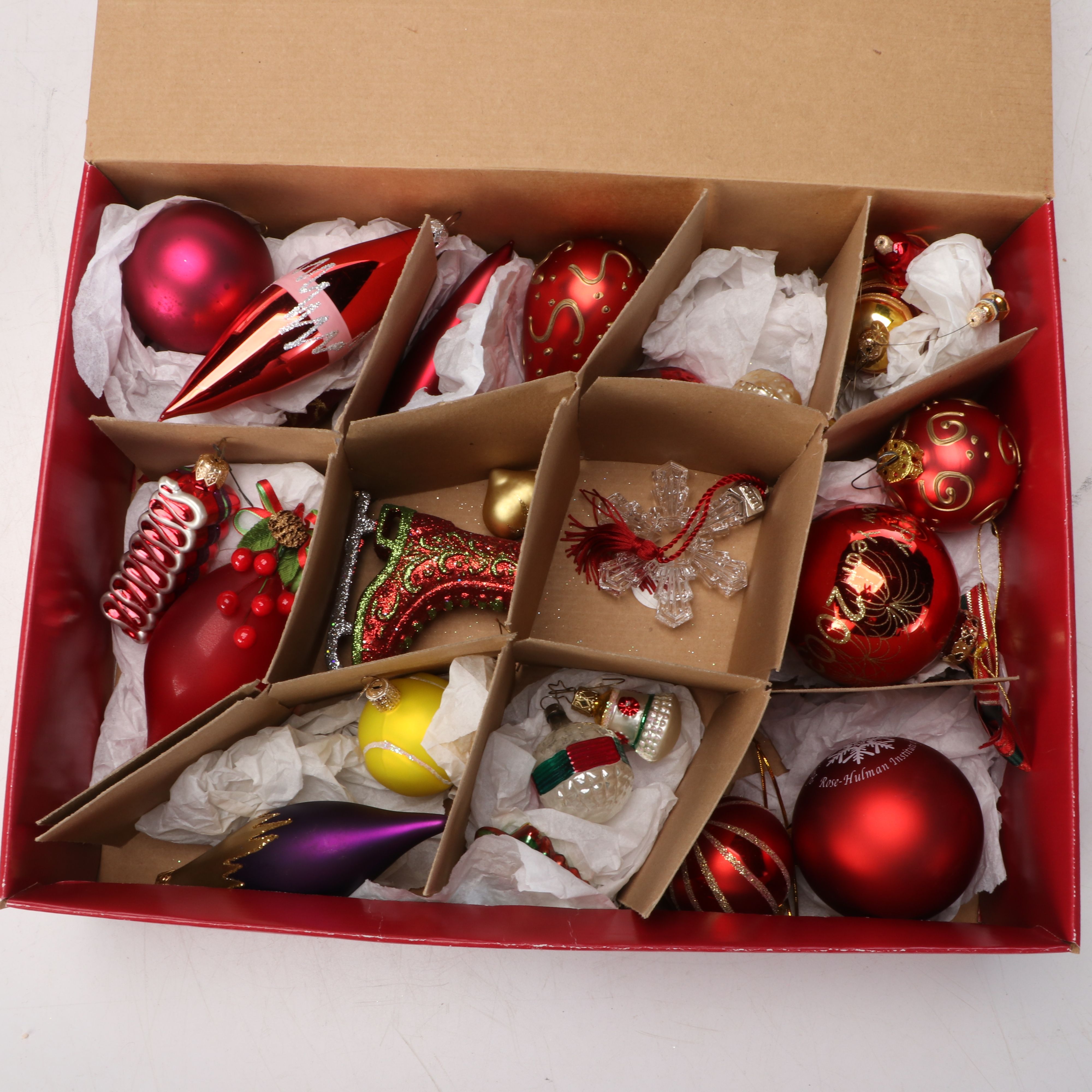 Hand-Painted Blown Glass and More Christmas Ornaments