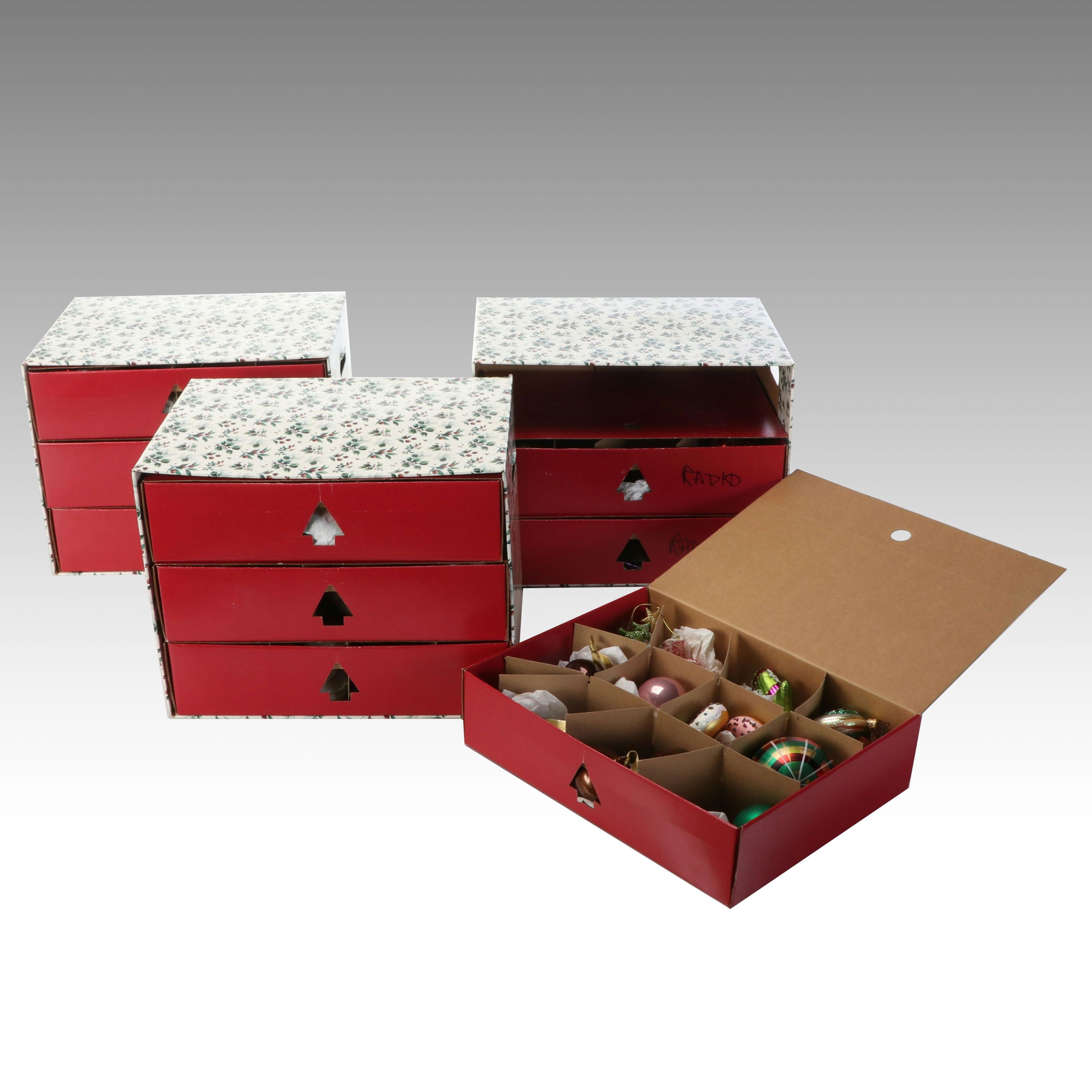 Hand-Painted Blown Glass and More Christmas Ornaments