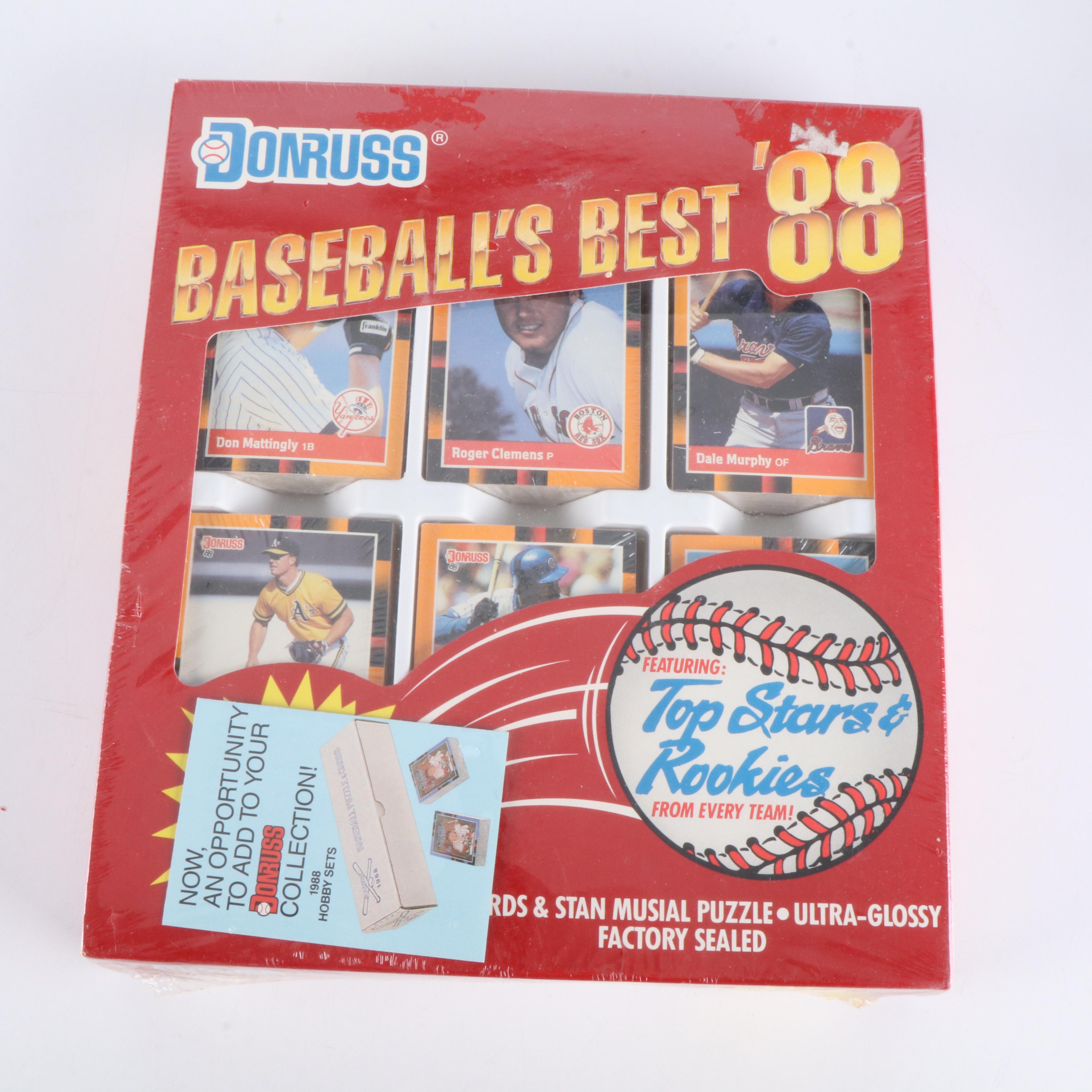 Topps with Other Baseball Cards Featuring Rickey Henderson, Cal Ripken, and More