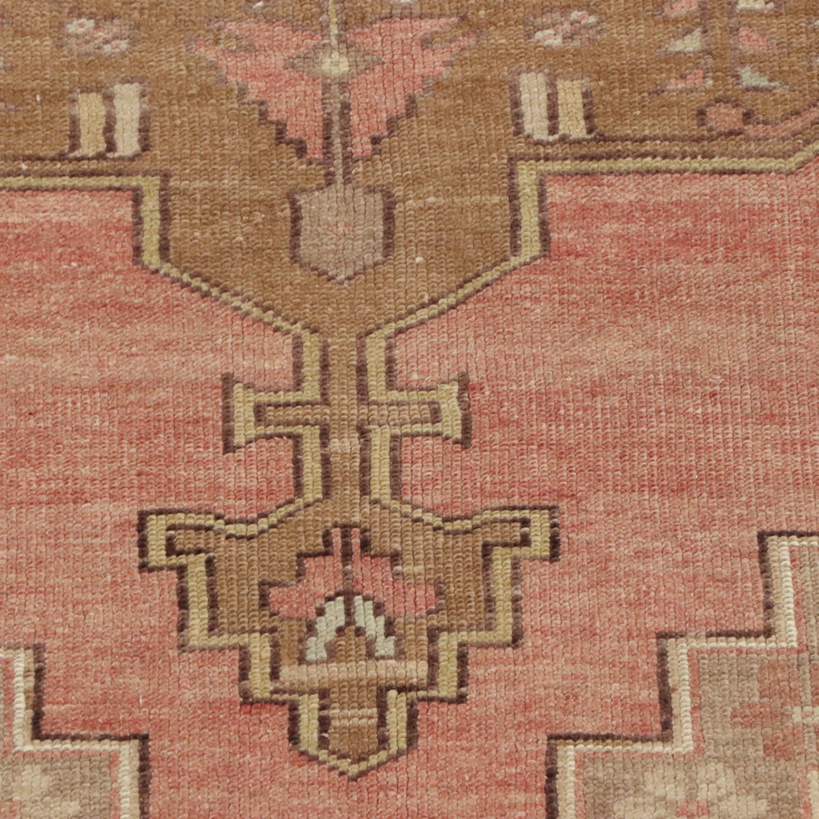 4'6 x 8'6 Hand-Knotted Turkish Oushak Area Rug