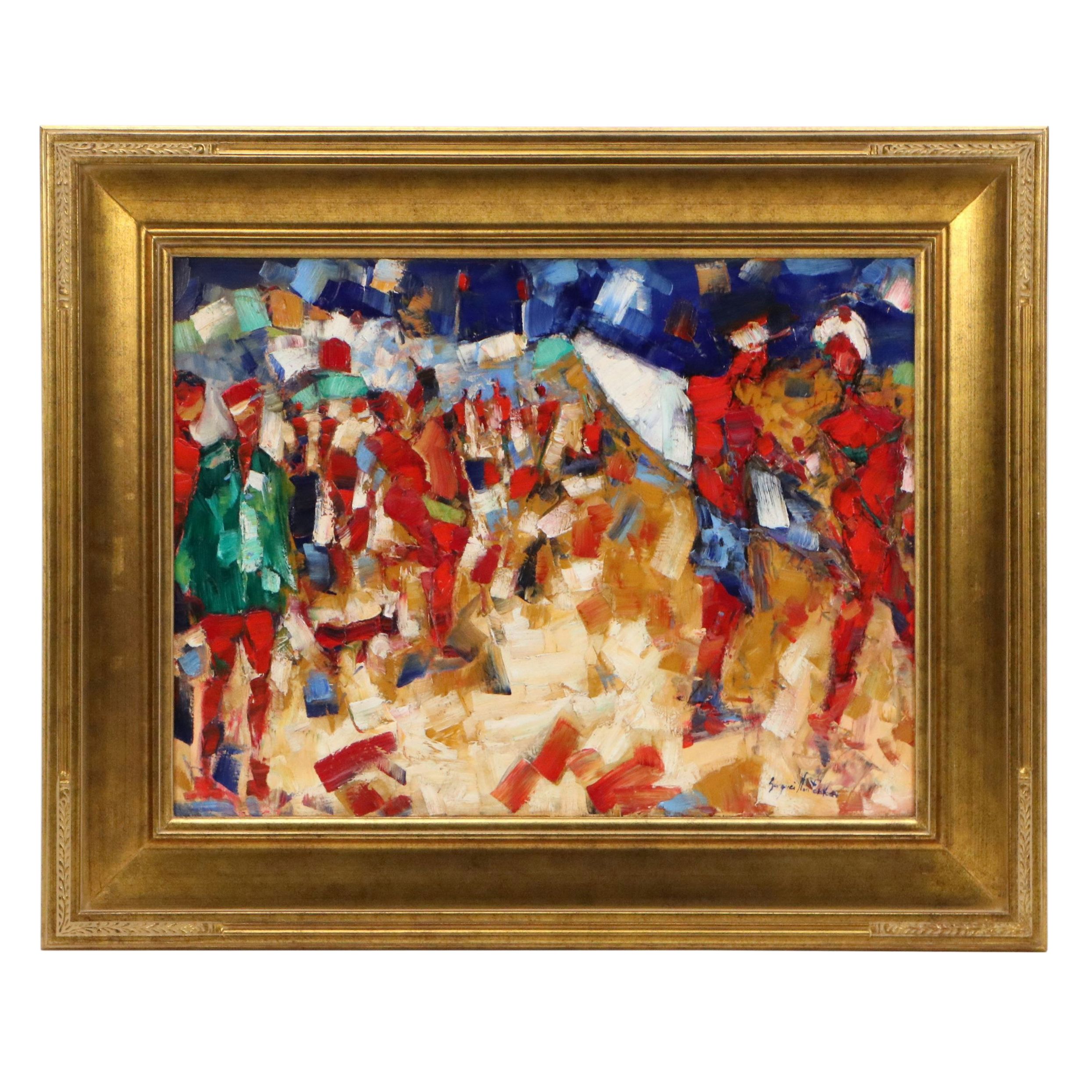 Serguei Novitchkov Oil Painting "Noonday Heat," 2025