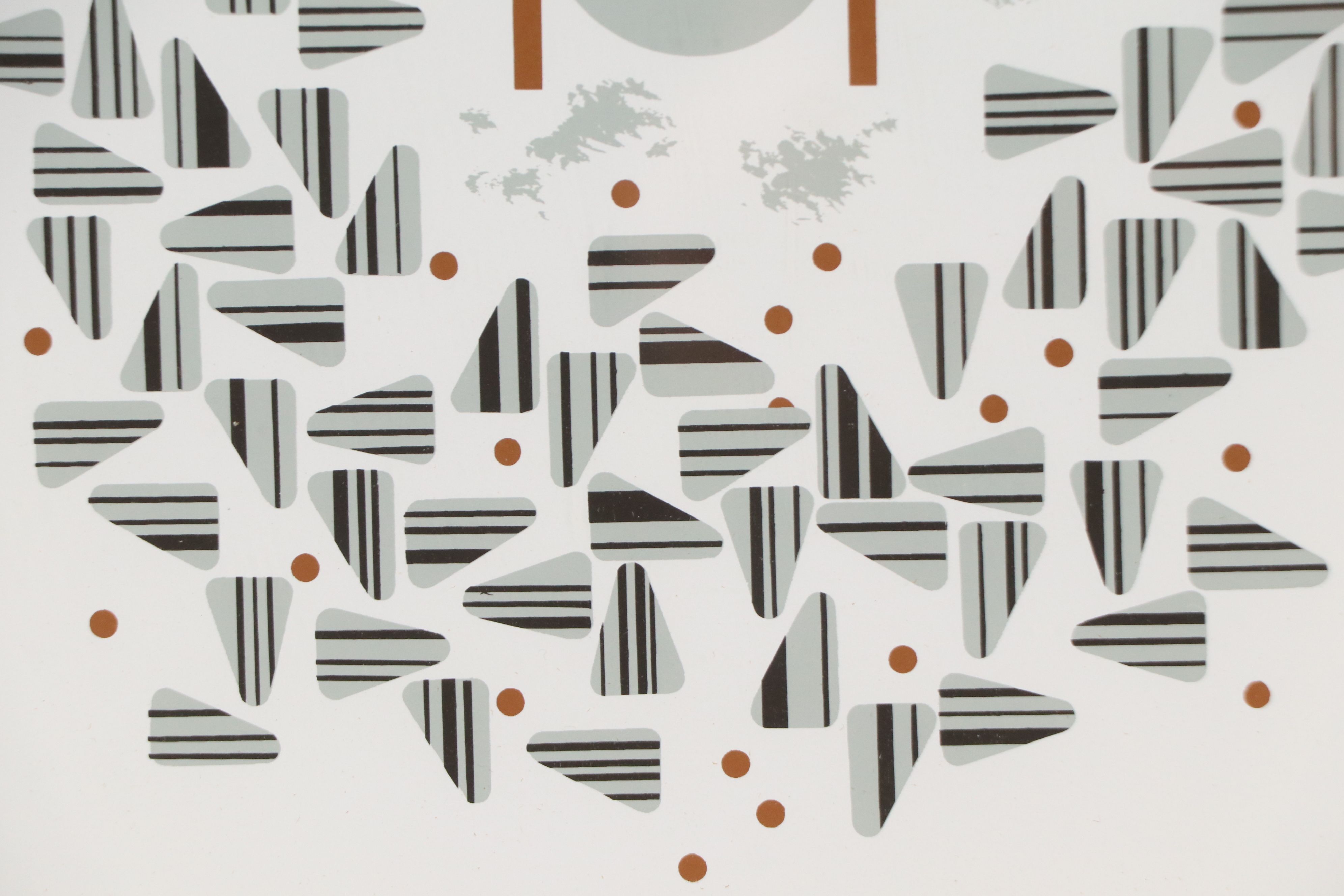 Charley Harper Serigraph "Chipmunk (Cheeky Chippy)," 1972