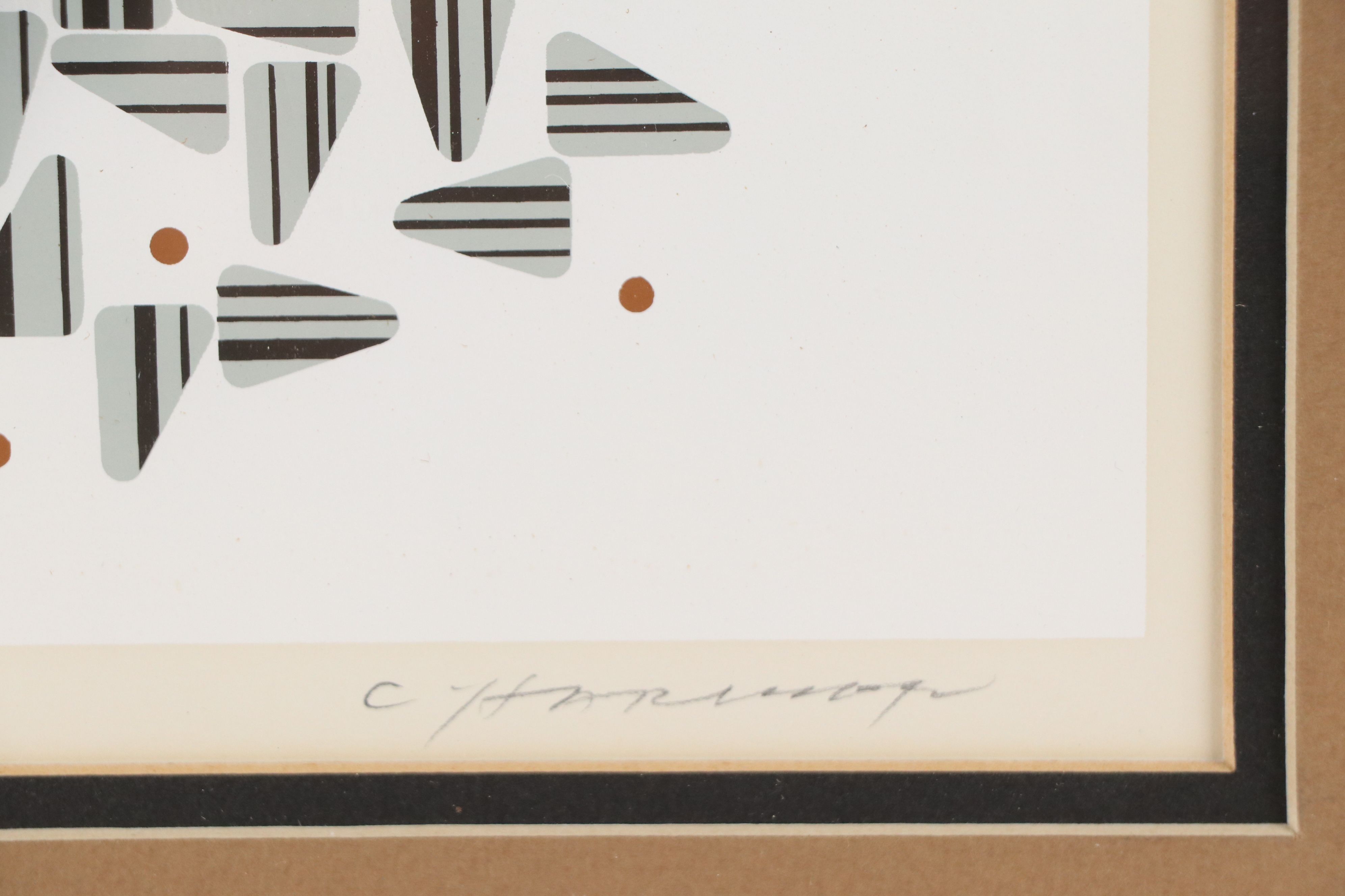 Charley Harper Serigraph "Chipmunk (Cheeky Chippy)," 1972