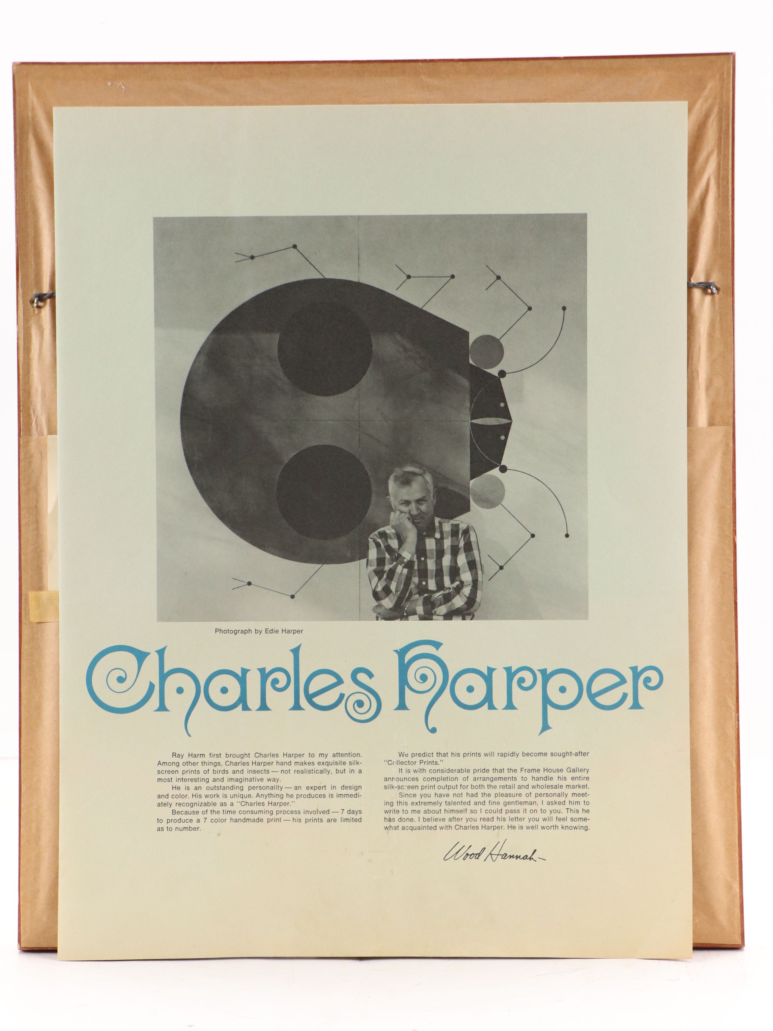 Charley Harper Serigraph "Chipmunk (Cheeky Chippy)," 1972