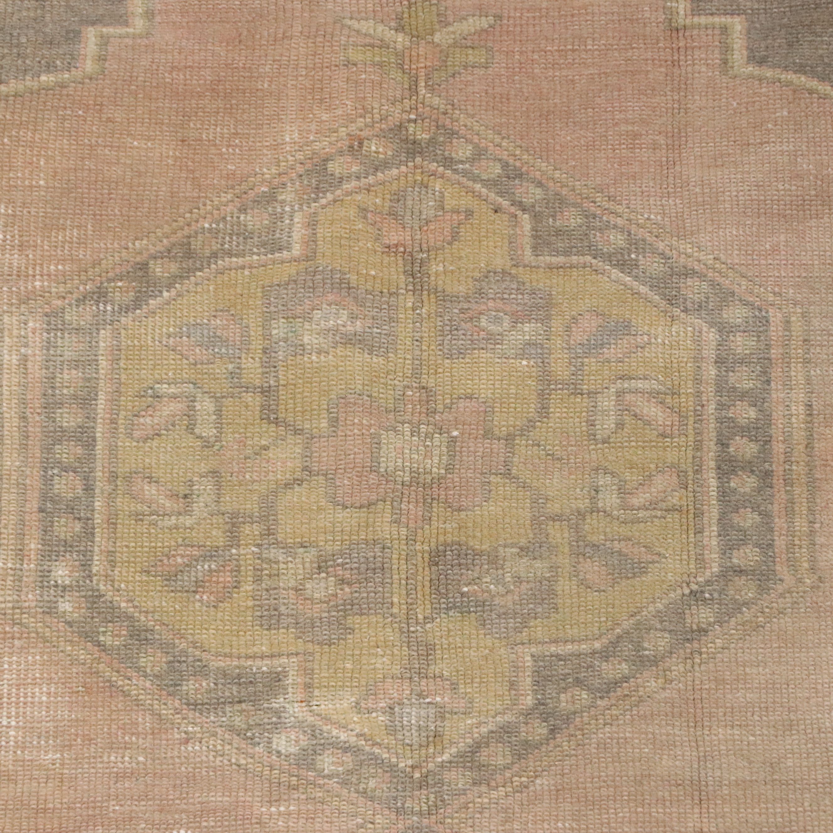 3'11 x 7'8 Hand-Knotted Turkish Konya Area Rug