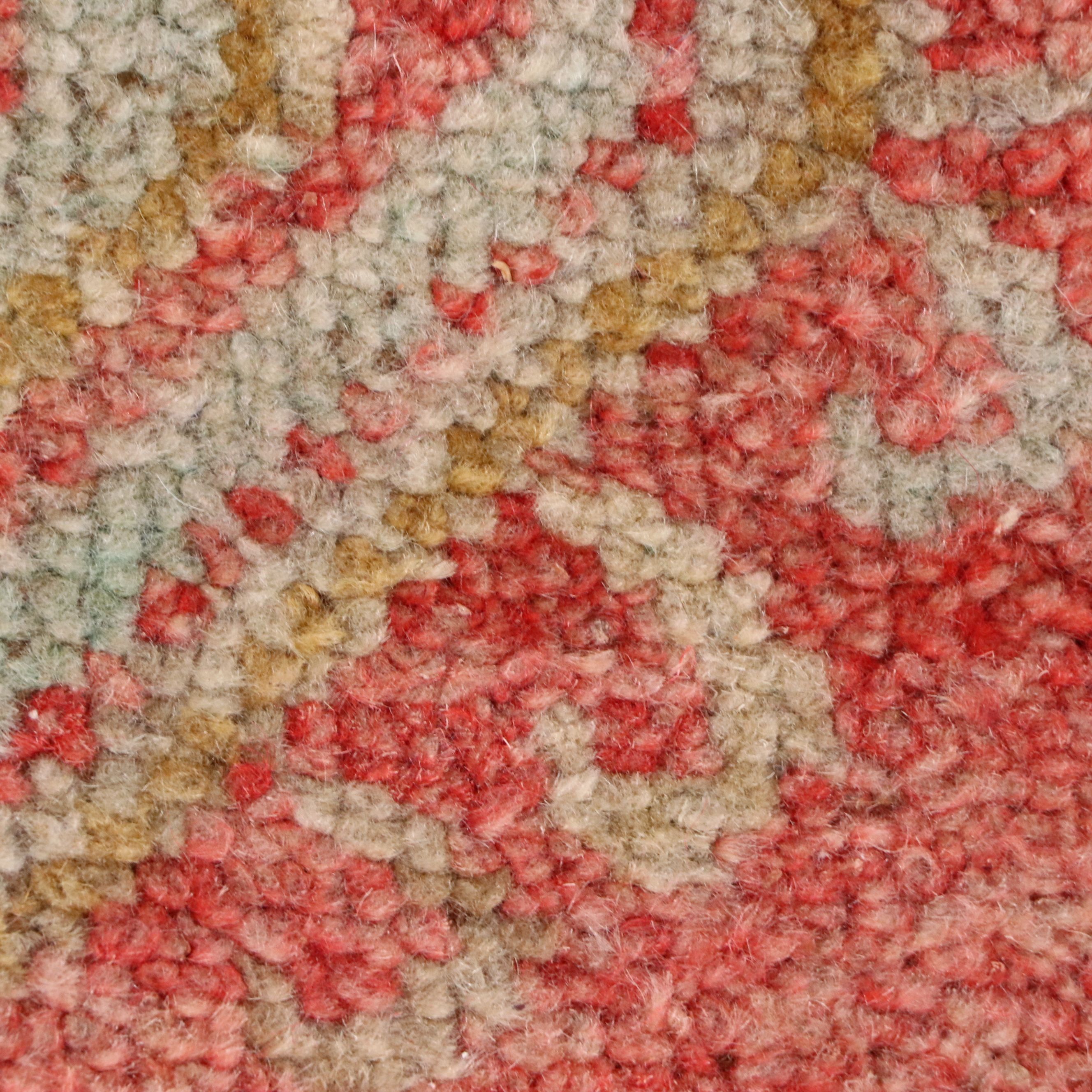 4'4 x 8'11 Hand-Knotted Turkish Oushak Area Rug