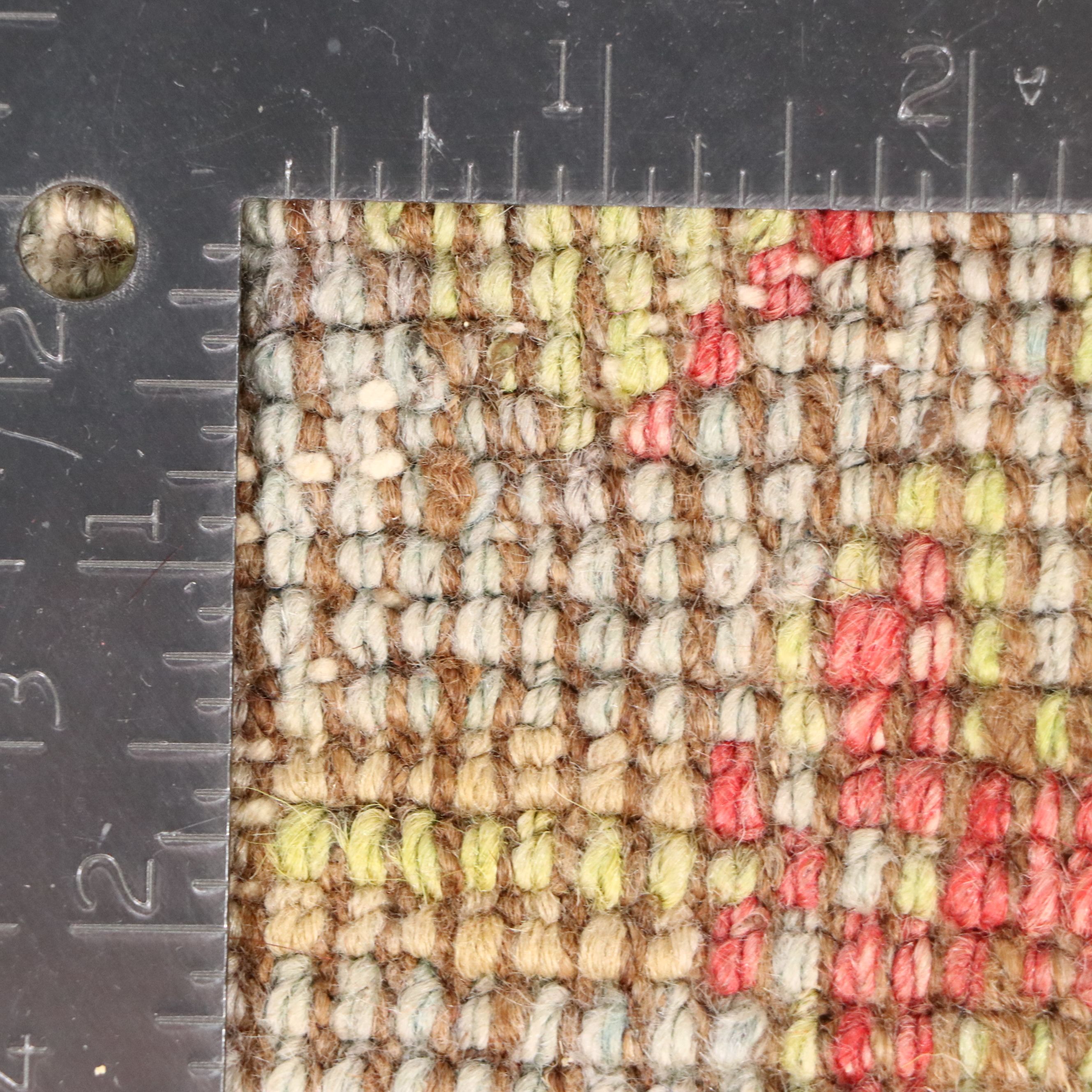 4'4 x 8'11 Hand-Knotted Turkish Oushak Area Rug