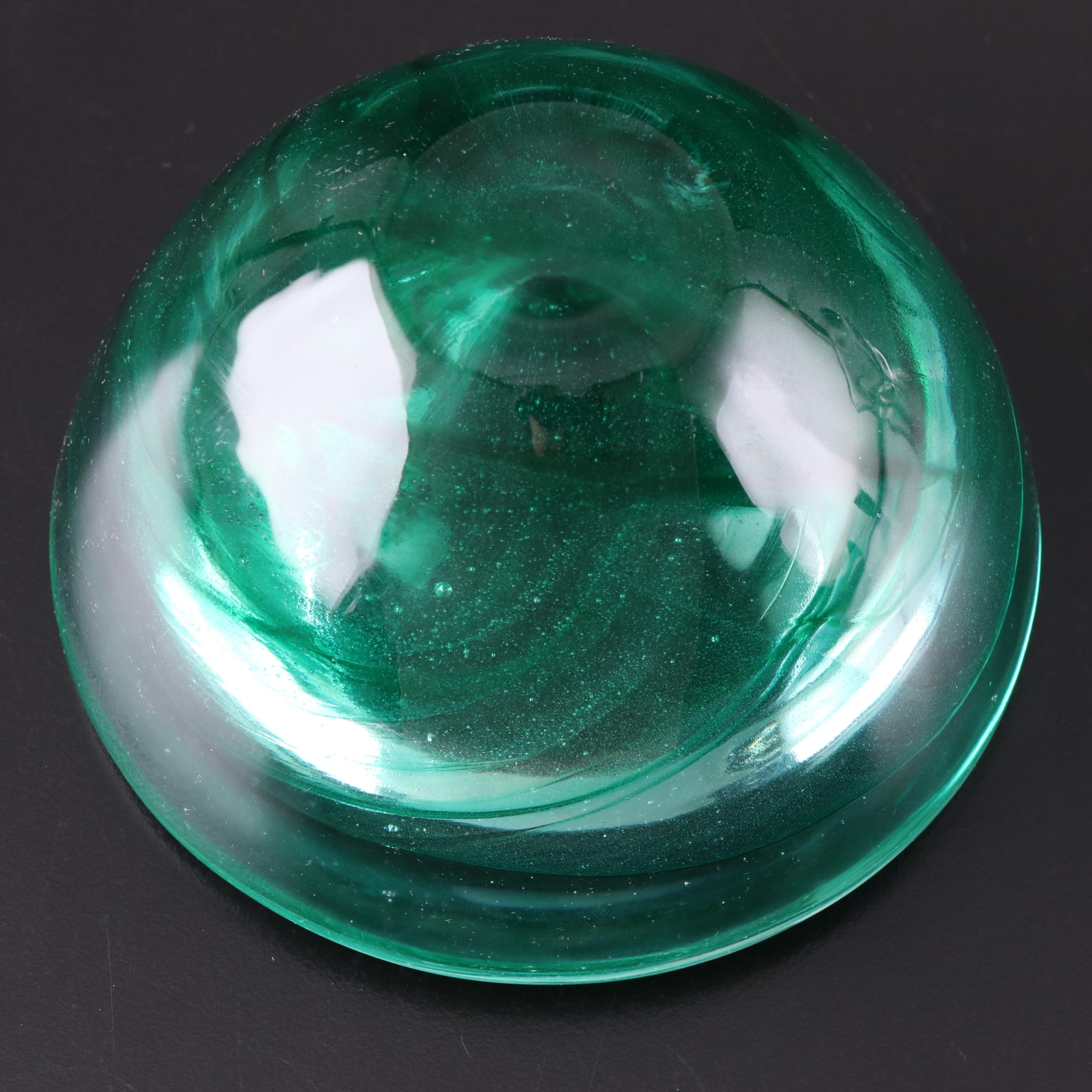 Kosta Boda "Atoll" Bowl and Candle Holder with Other Footed Glass Bowl