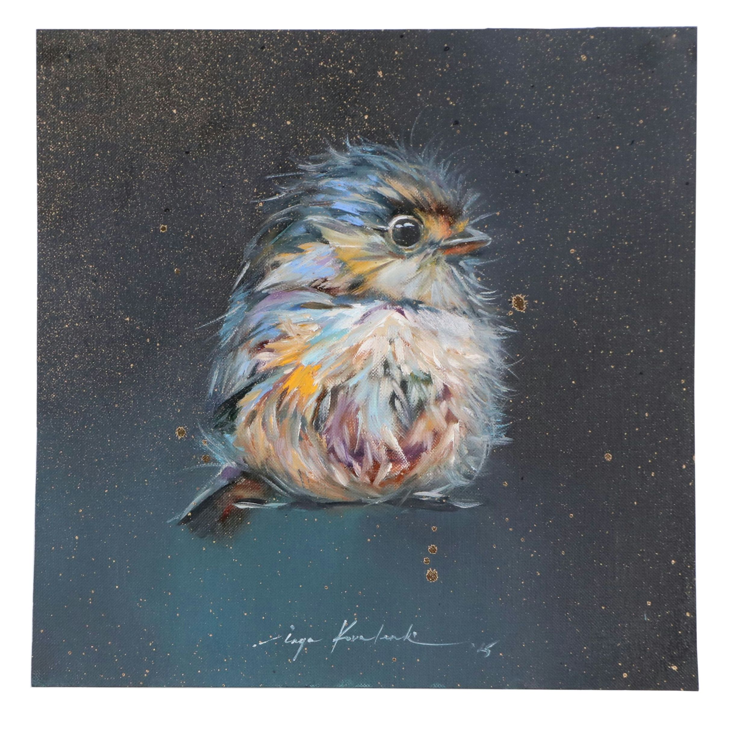 Inga Kovalenko Oil Painting of Chick, 2025