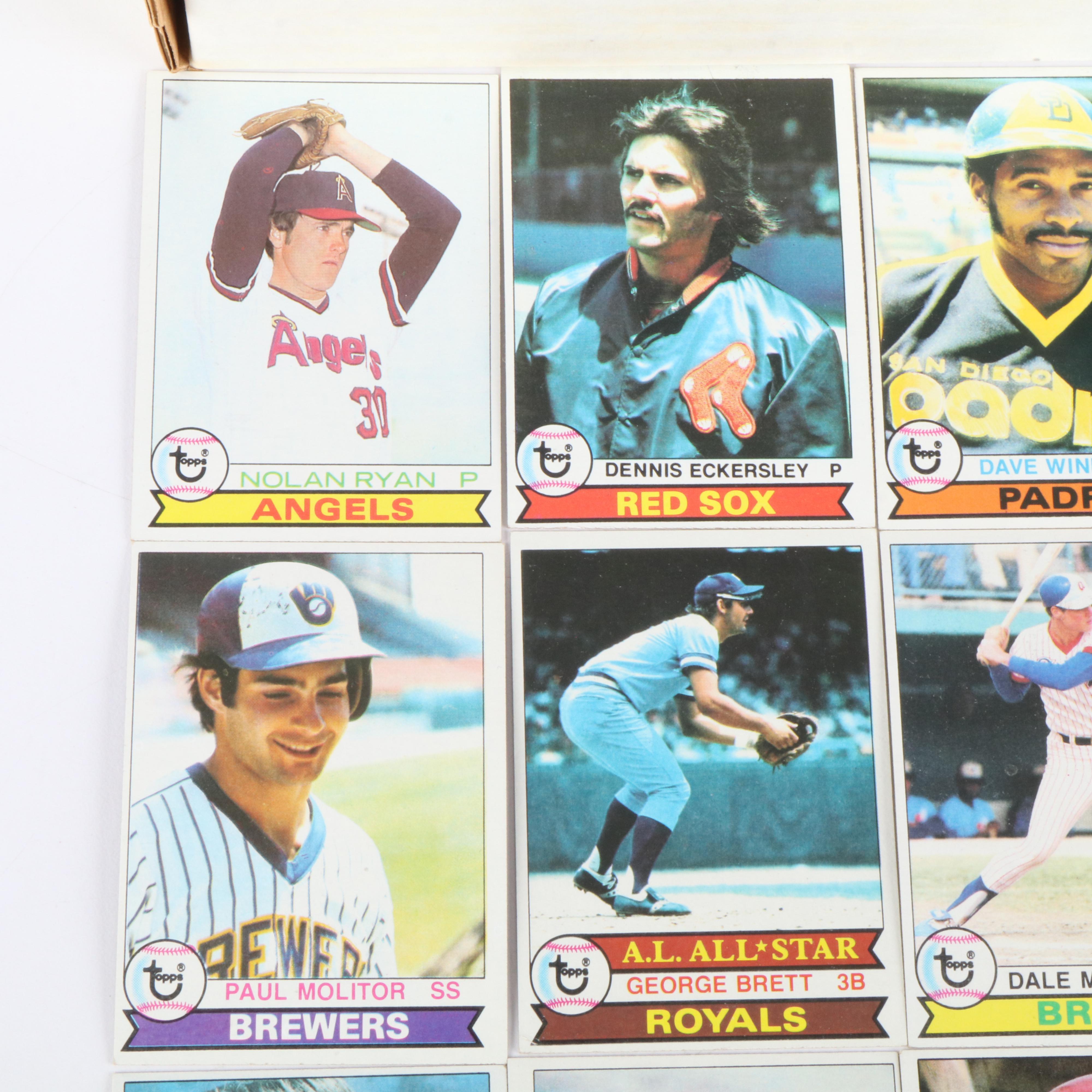 1979 Topps Near Complete Baseball Card Set with Ozzie Smith Rookie and More