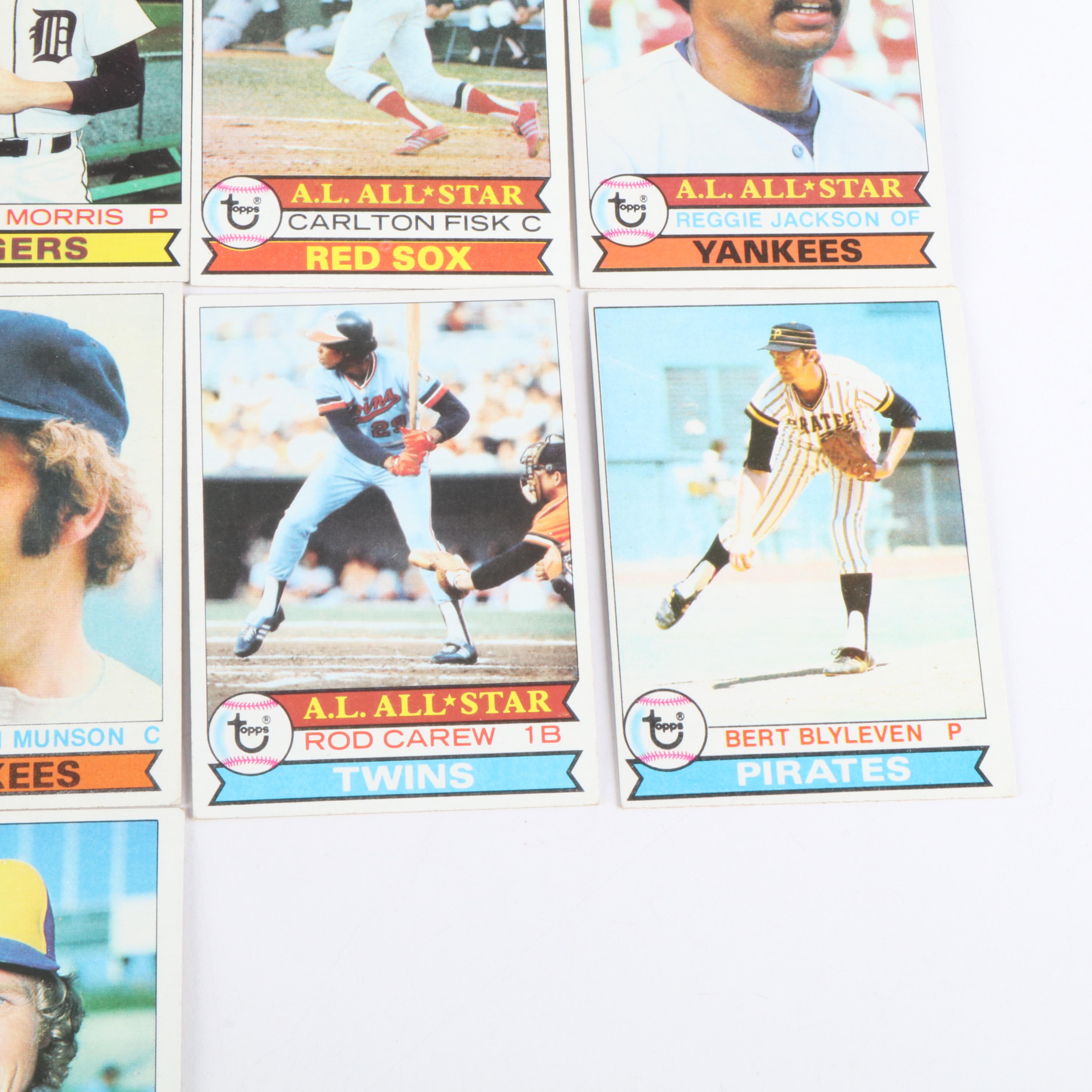1979 Topps Near Complete Baseball Card Set with Ozzie Smith Rookie and More